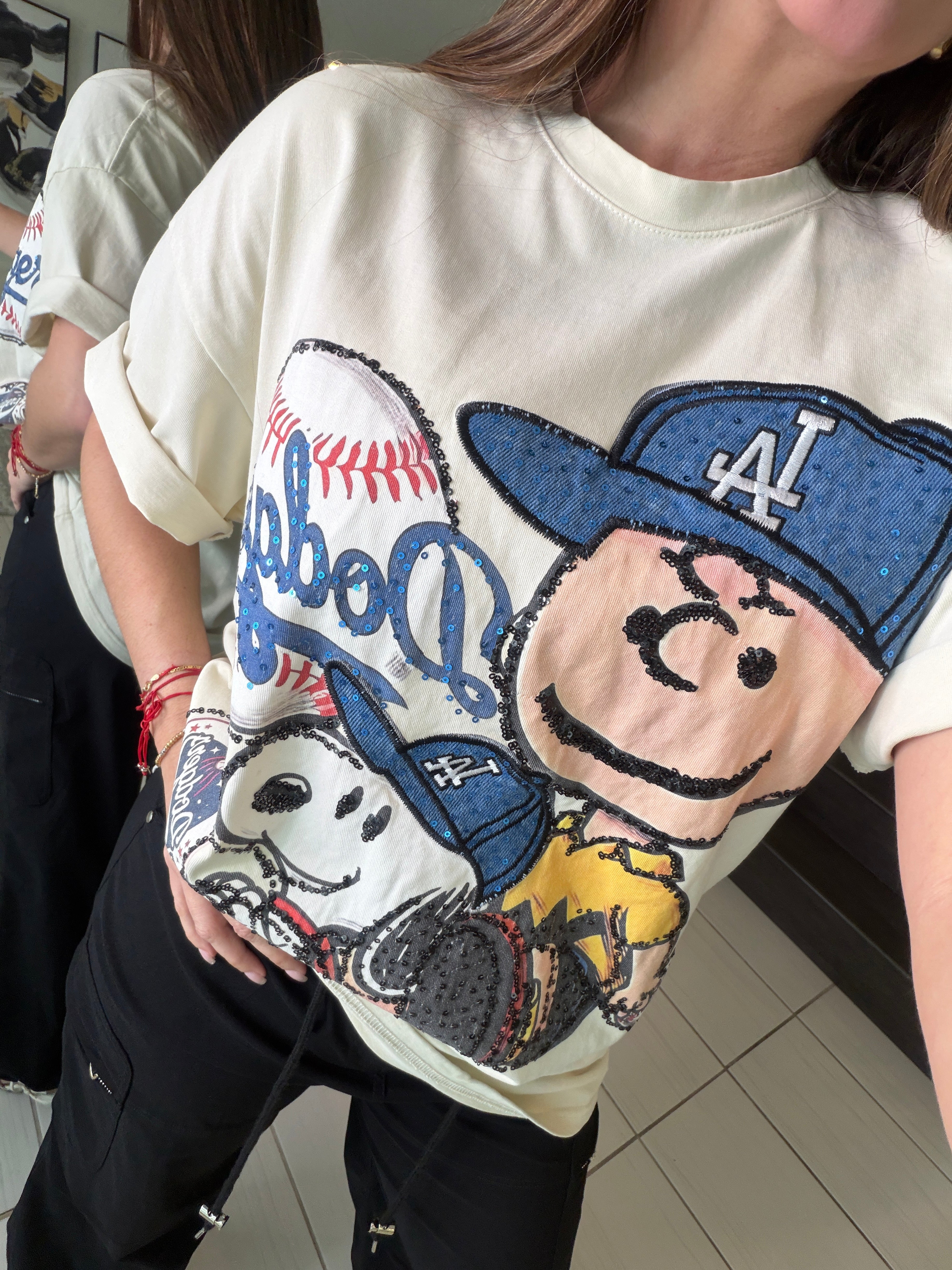 Good Fortune Beige Tshirt