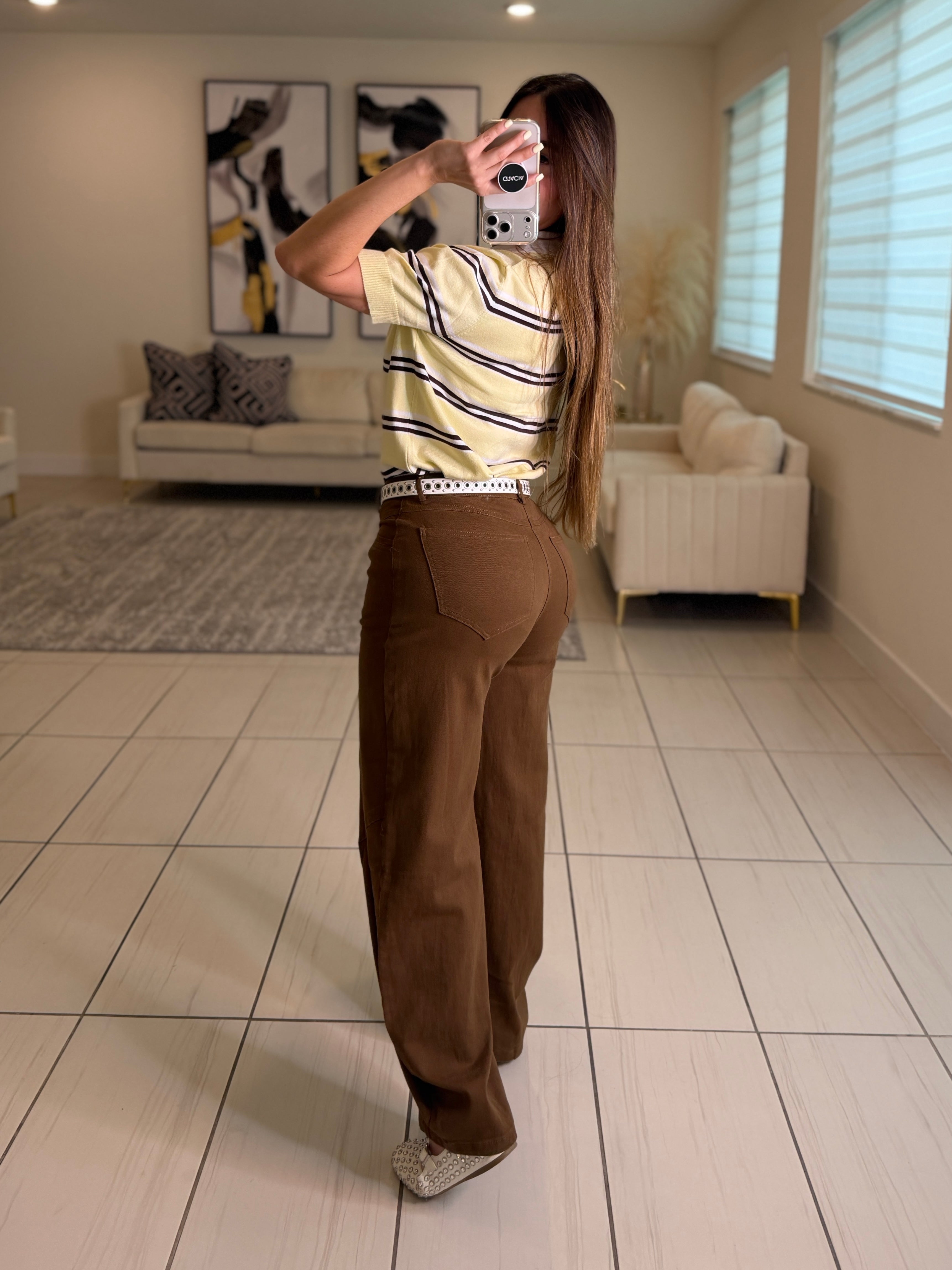 Savage Brown Barrel Pants