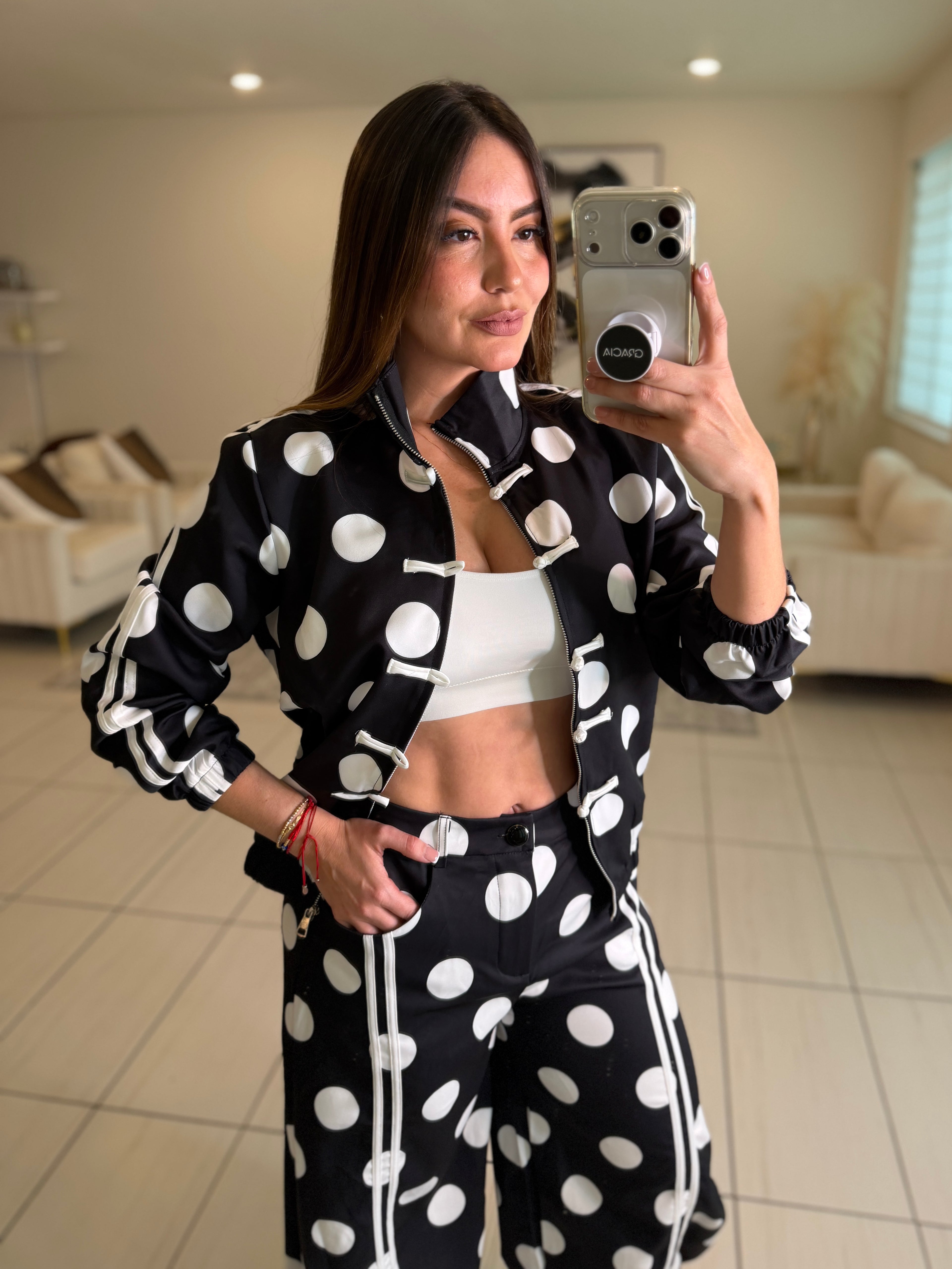Oriental Polka Muse Black Set