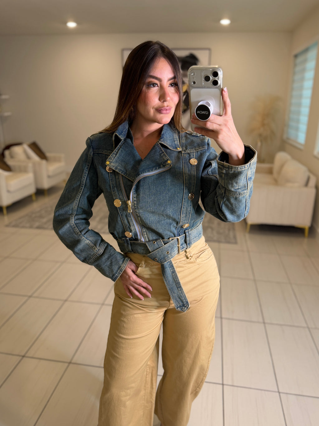 Iconic Bond Denim Jacket