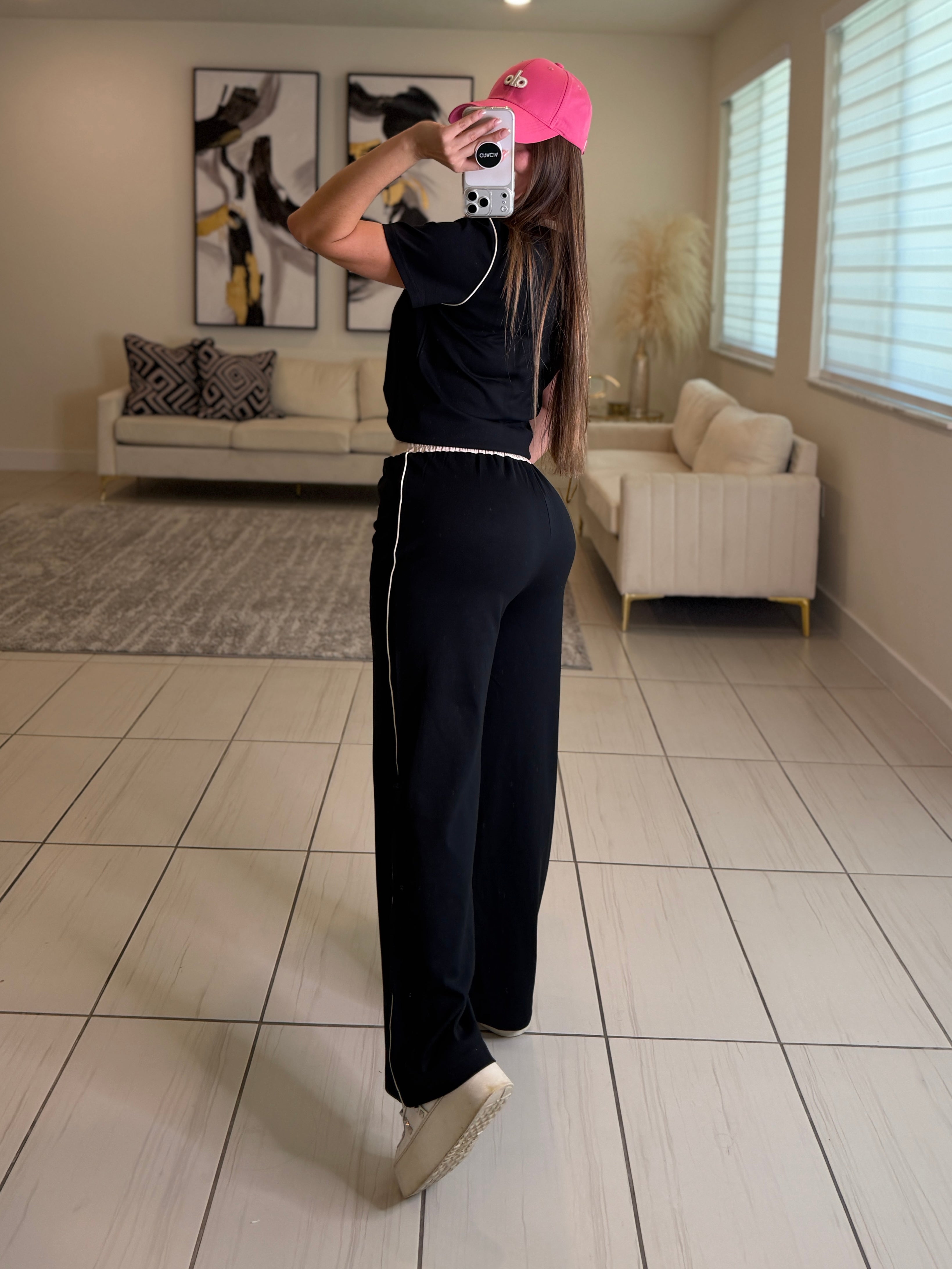 Dreamlight Halo Black Pant Set