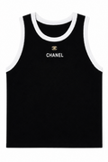 Iconic Knit Black Tank Top