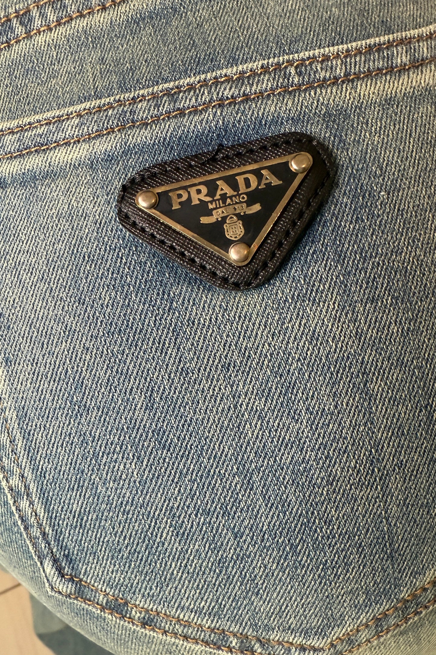 Iconic Barrel Denim Pants