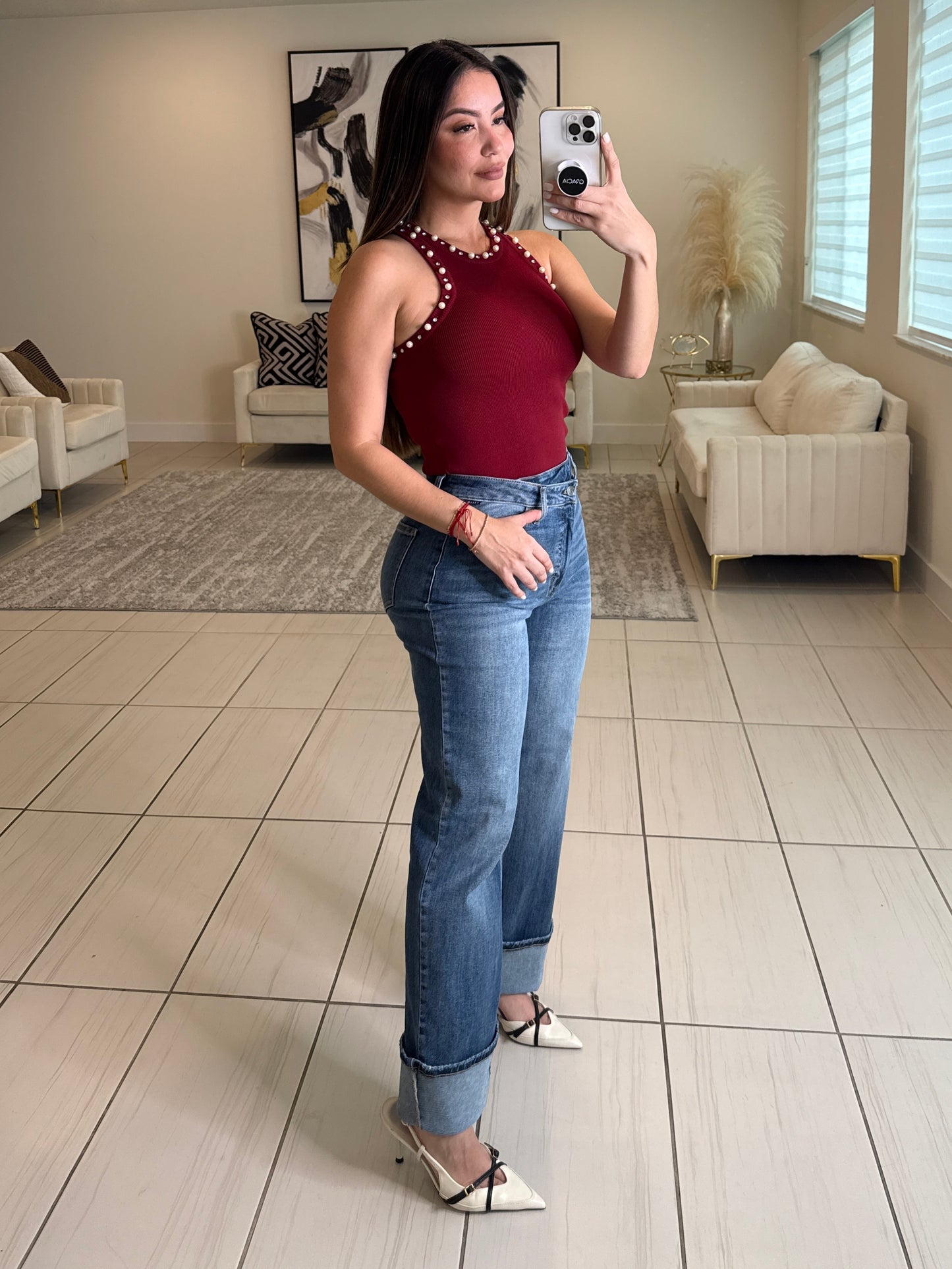 High Road Blue Denim Pants