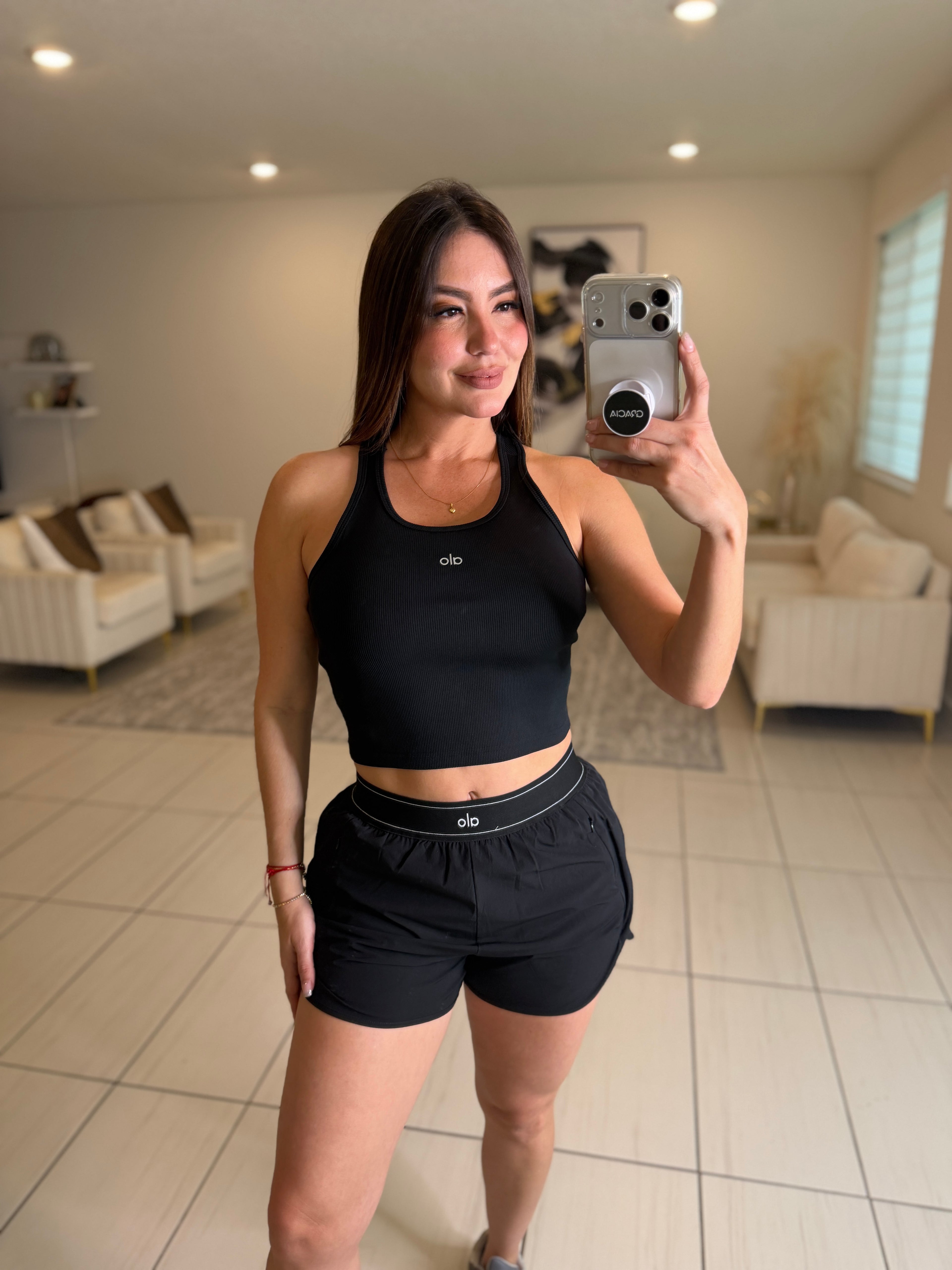 Match Point Black Short Set