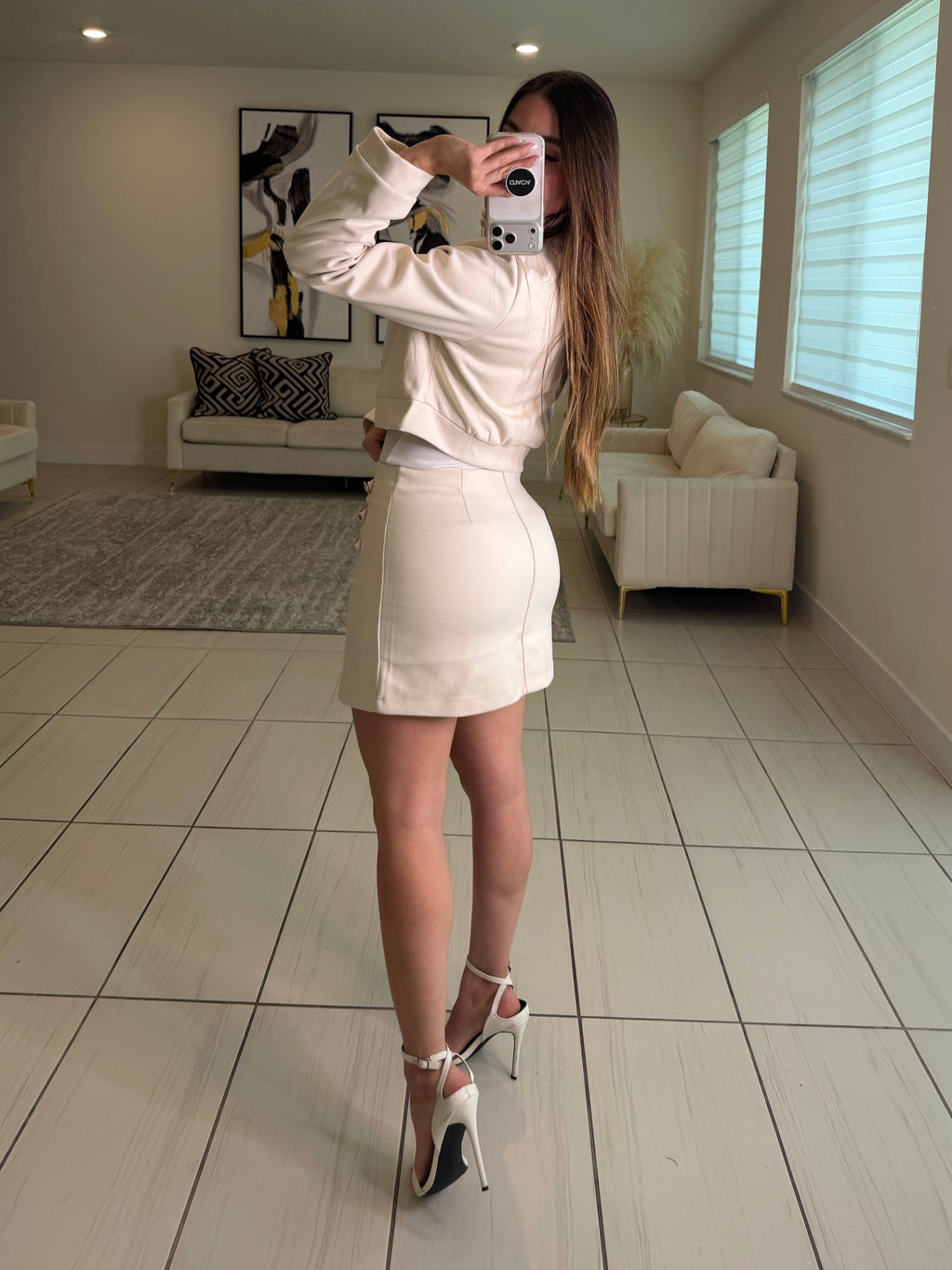 Napoleon Maison Ivory Skort Set