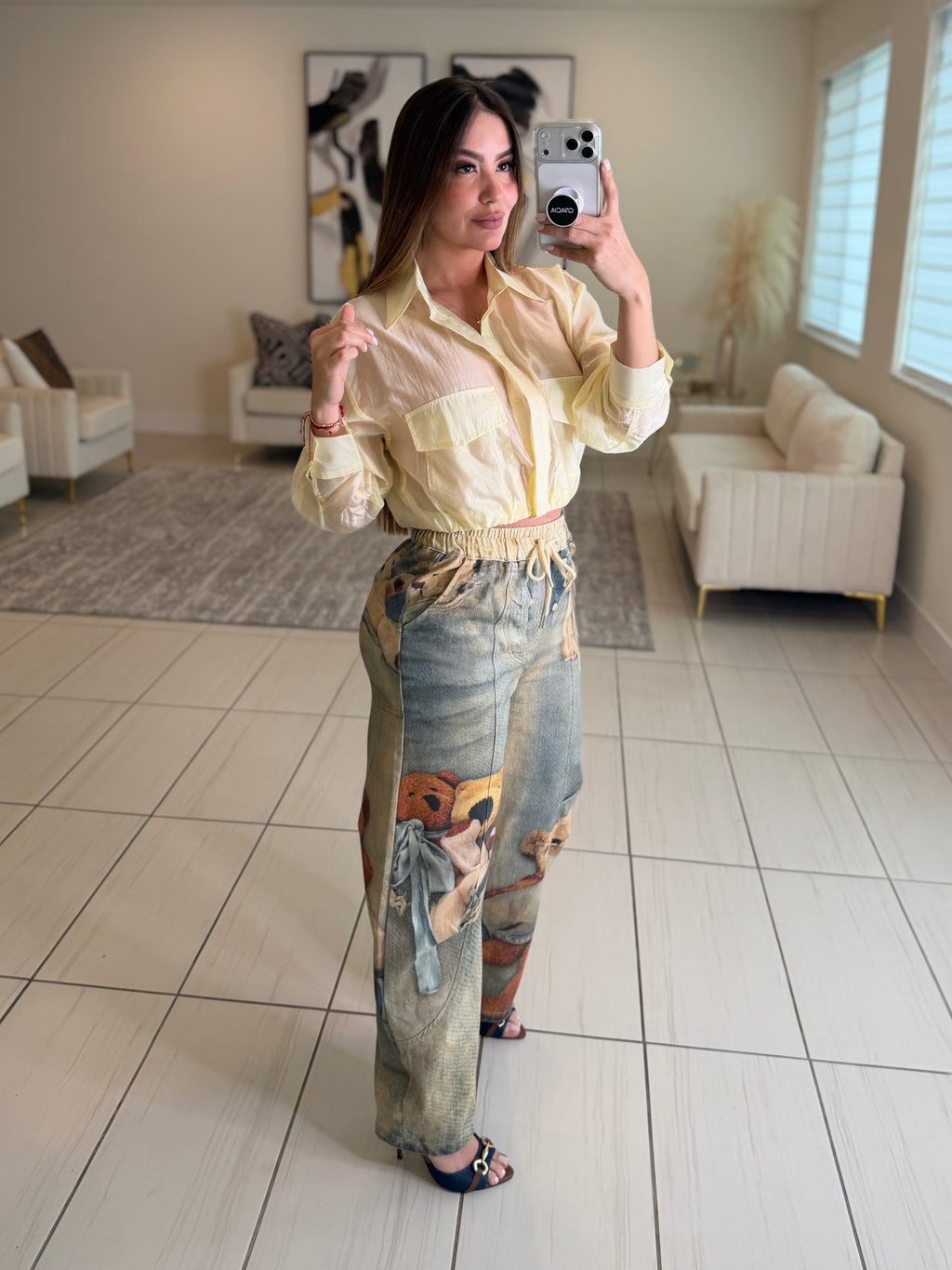 The Everyday Ease Yellow Shirt