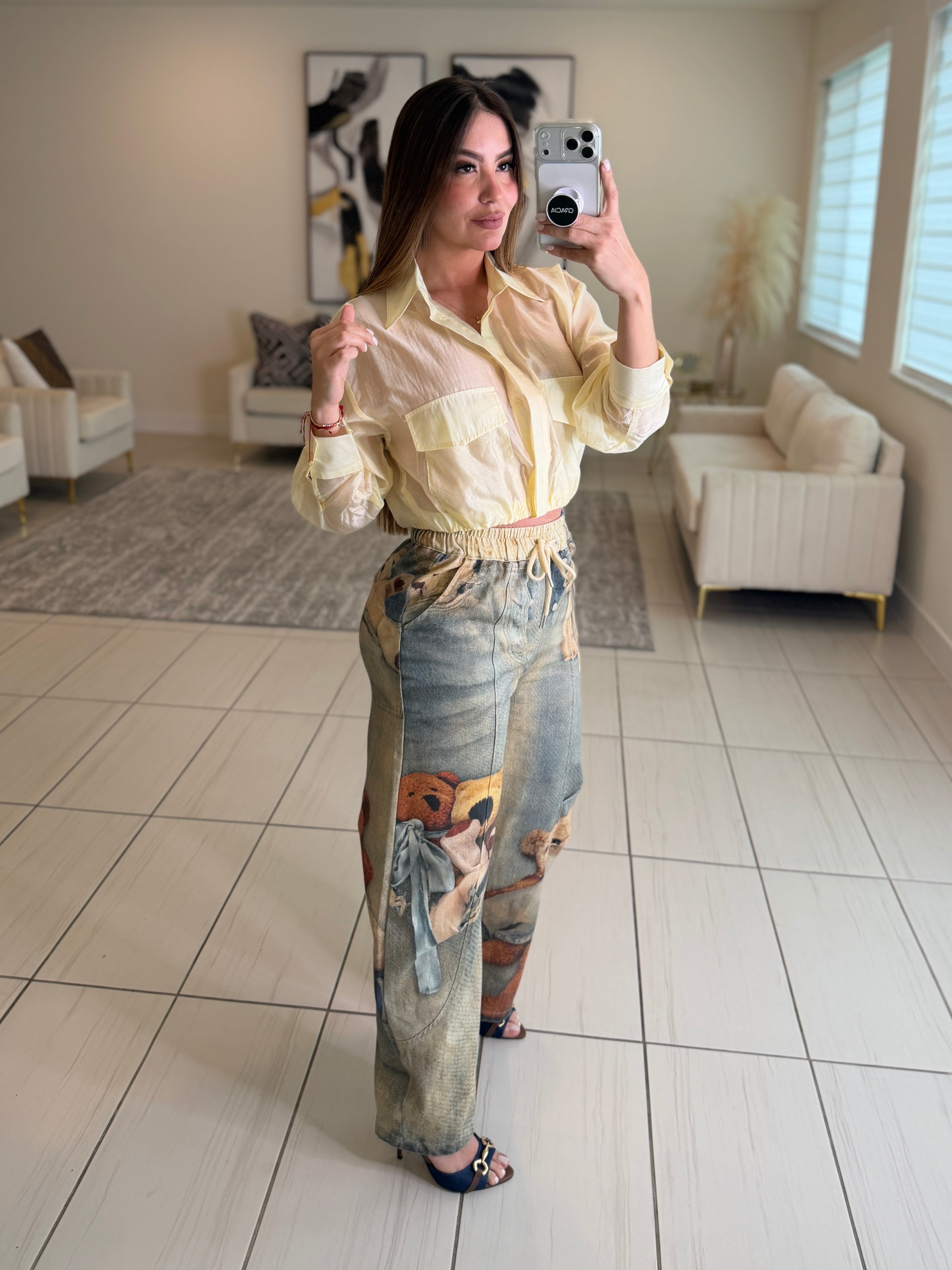 The Everyday Ease Yellow Shirt