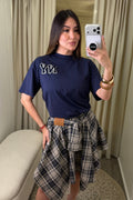 New York Varsity Navy Blue Tshirt