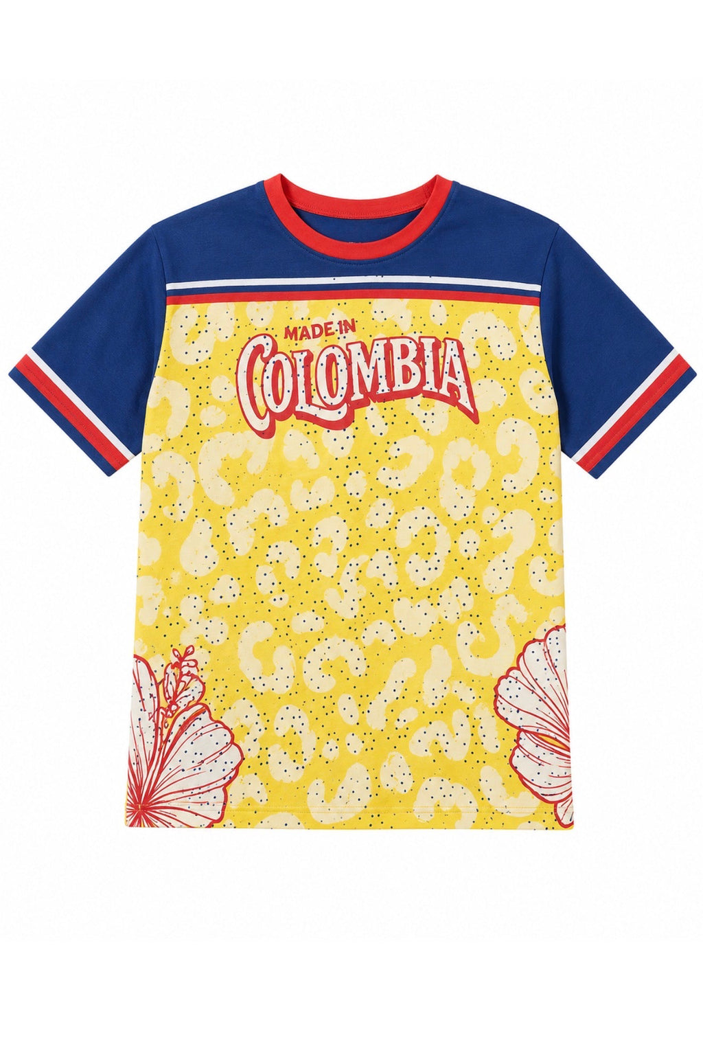 Colombia Style Yellow Tshirt