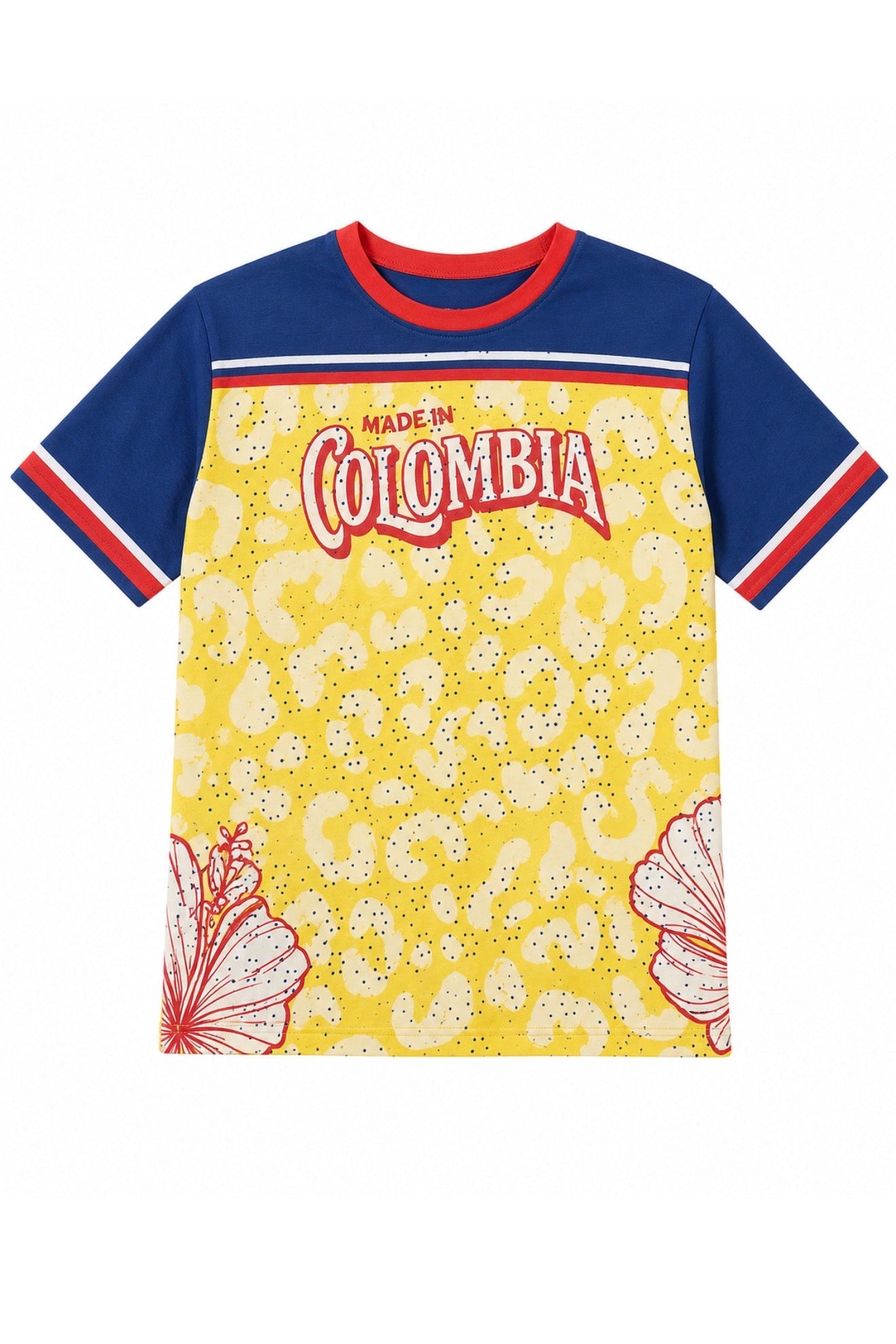 Colombia Style Yellow Tshirt