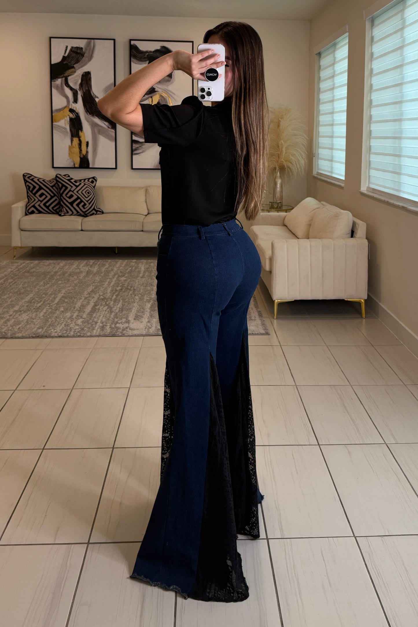 City Things Flare Denim Pants