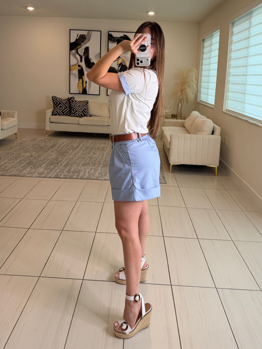 Divine Incantation Blue Short