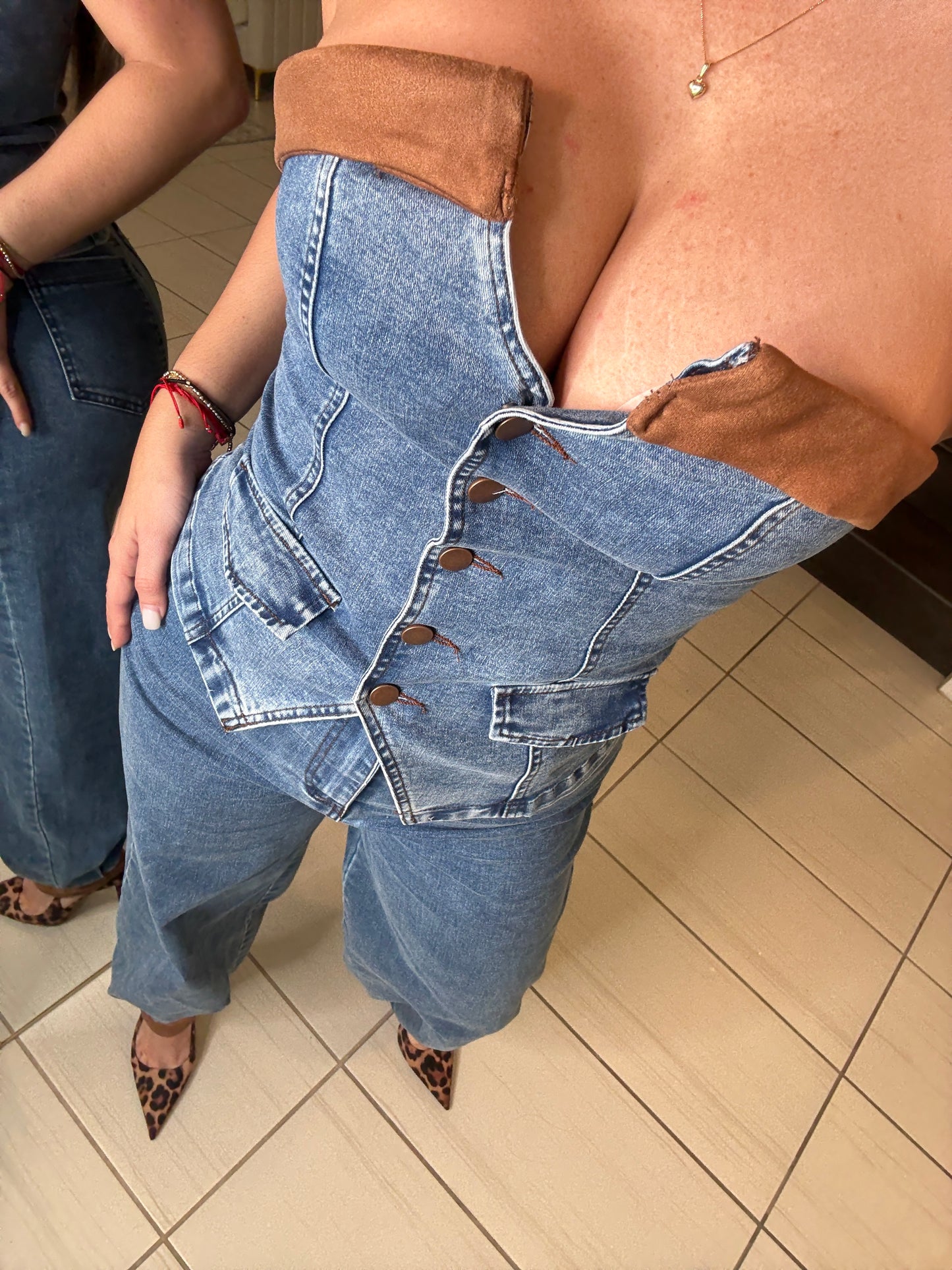 Urban Decode Denim Pant Set