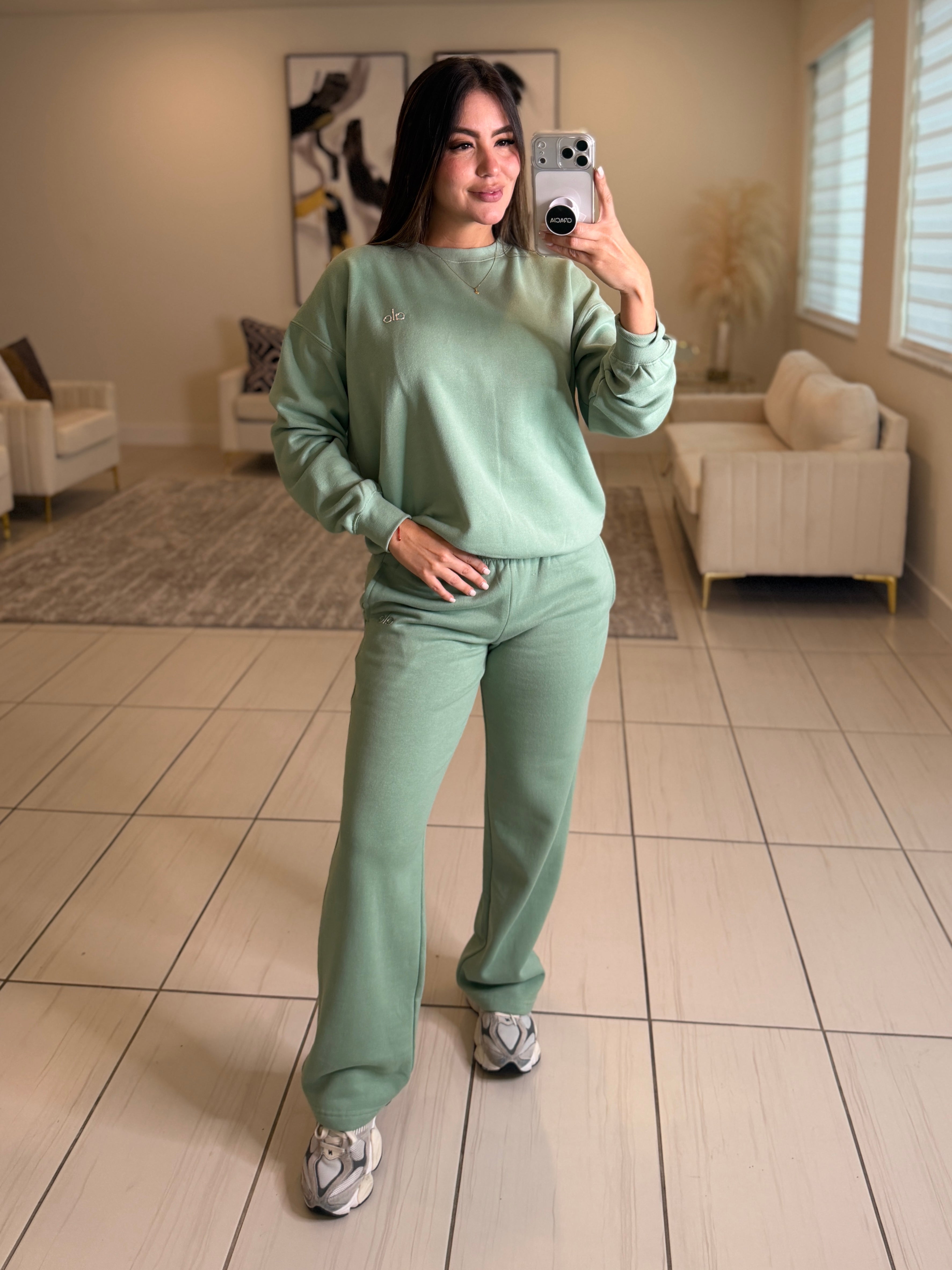 Serenity Halo Green Pant Set