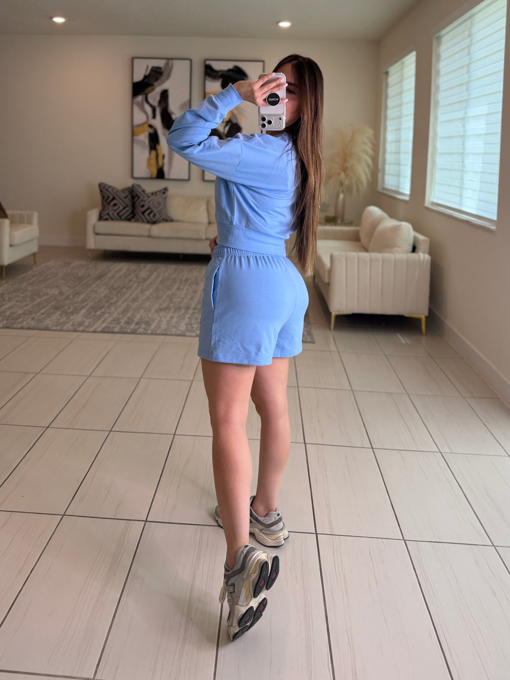Alumni Halo Blue Short Set