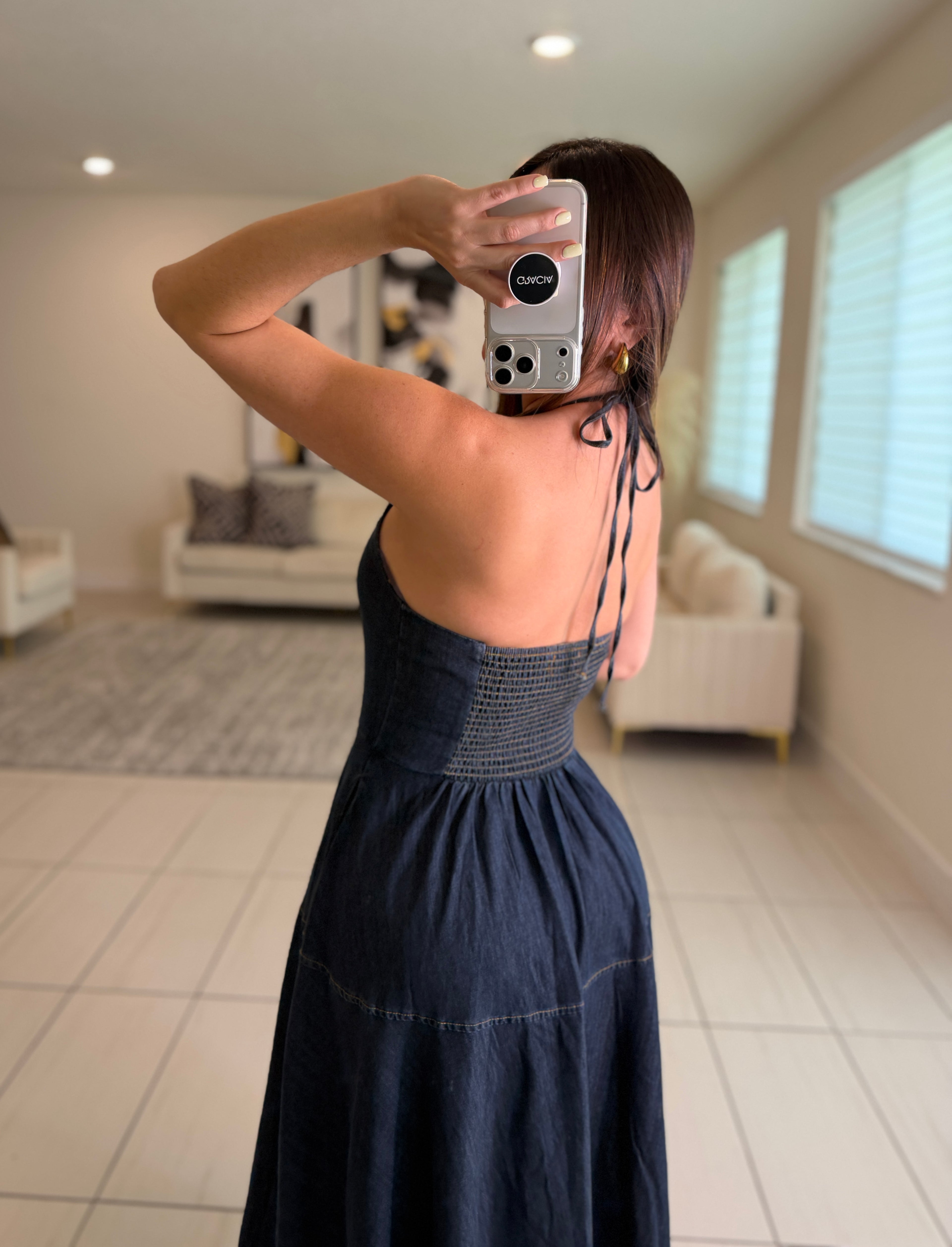 Pretty Sweet Denim Dress