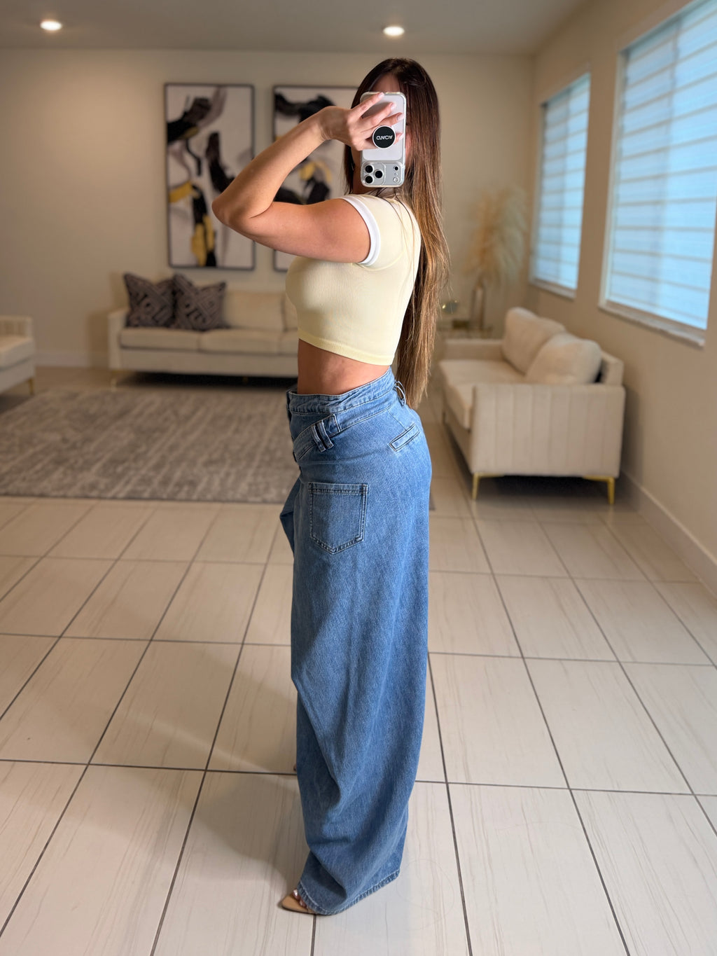 Tactical Edge Blue Denim Pants