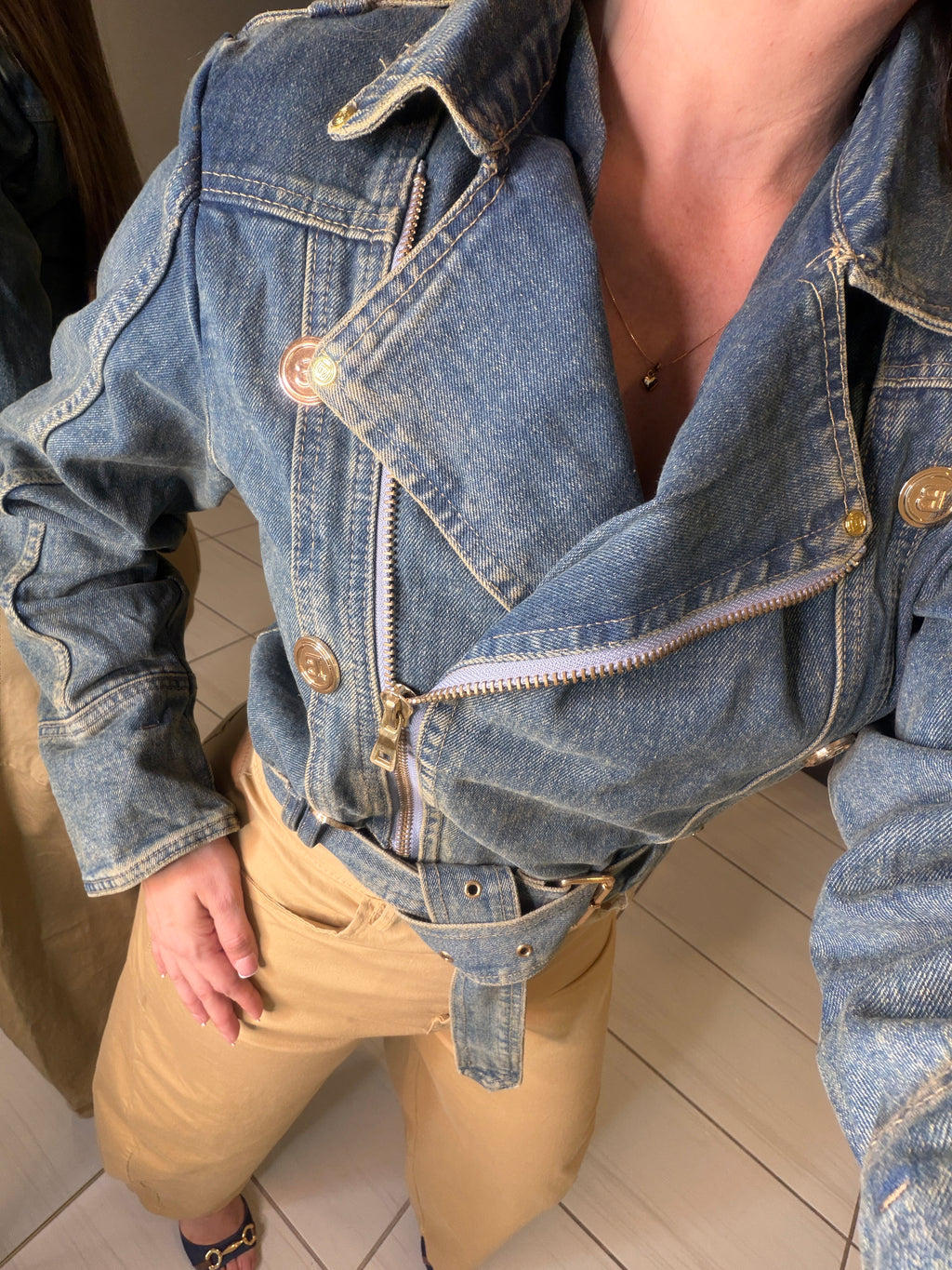 Iconic Bond Denim Jacket