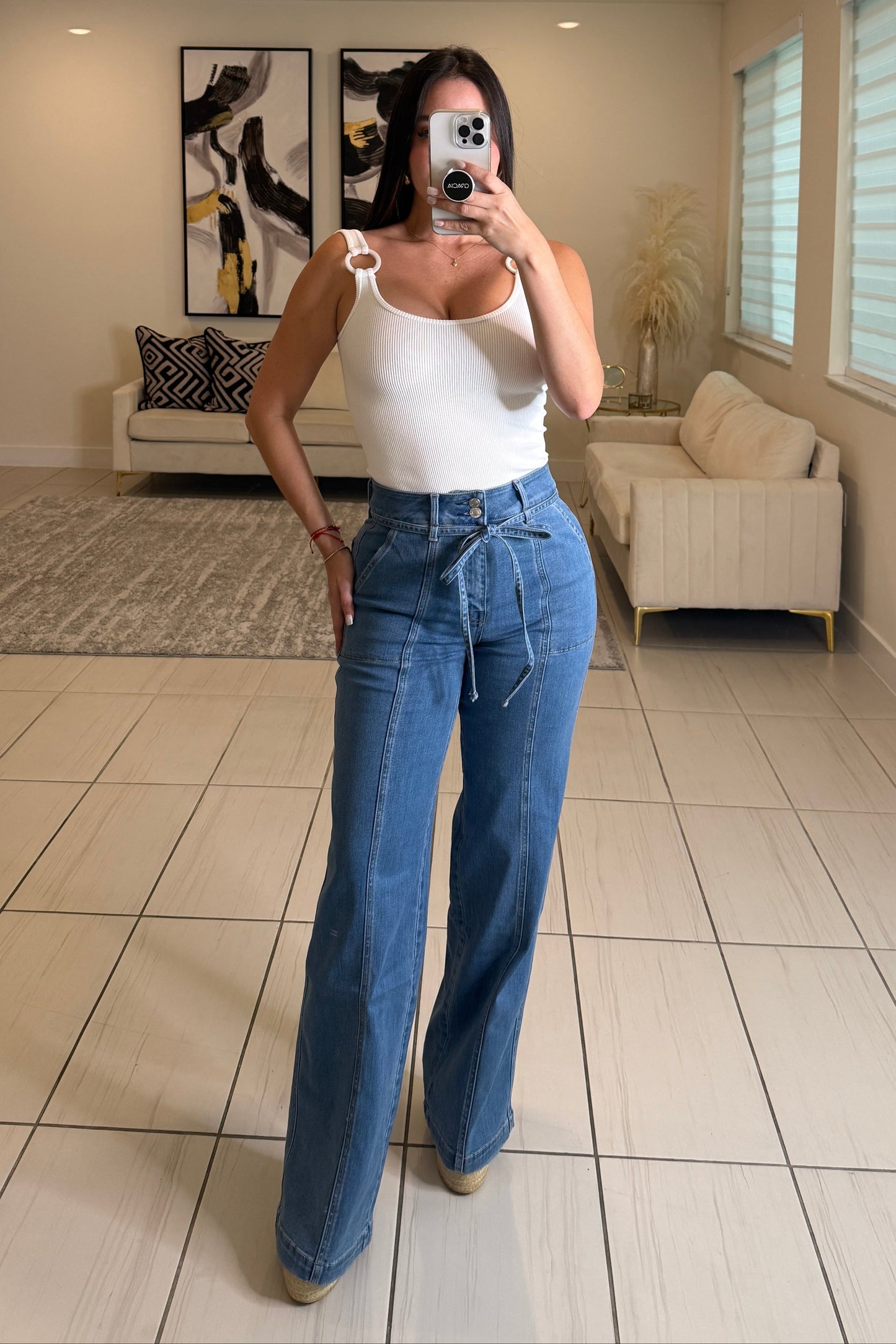 Chic Denim Pants