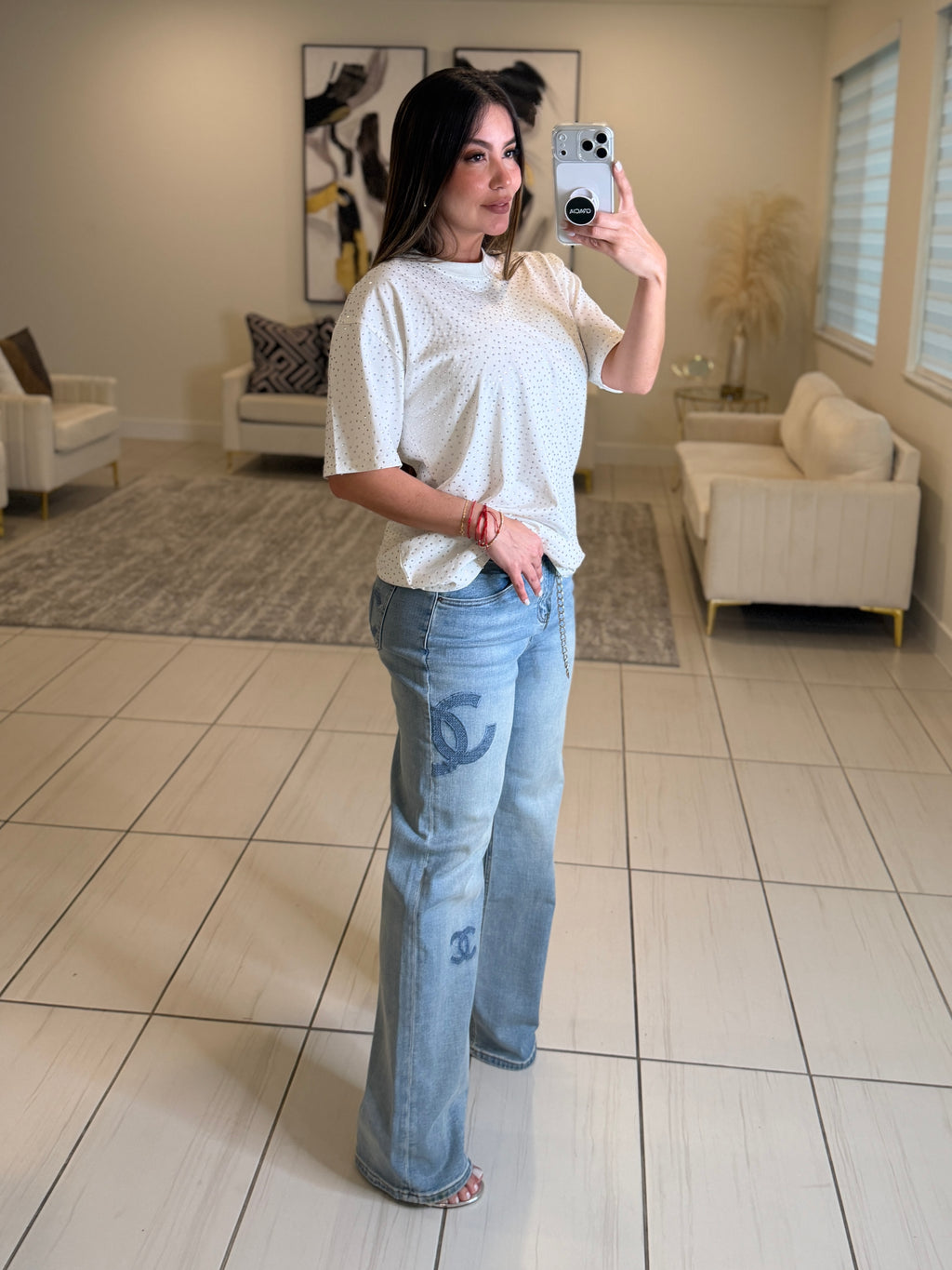 Iconic Light Blue Denim Pants