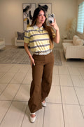 Savage Brown Barrel Pants