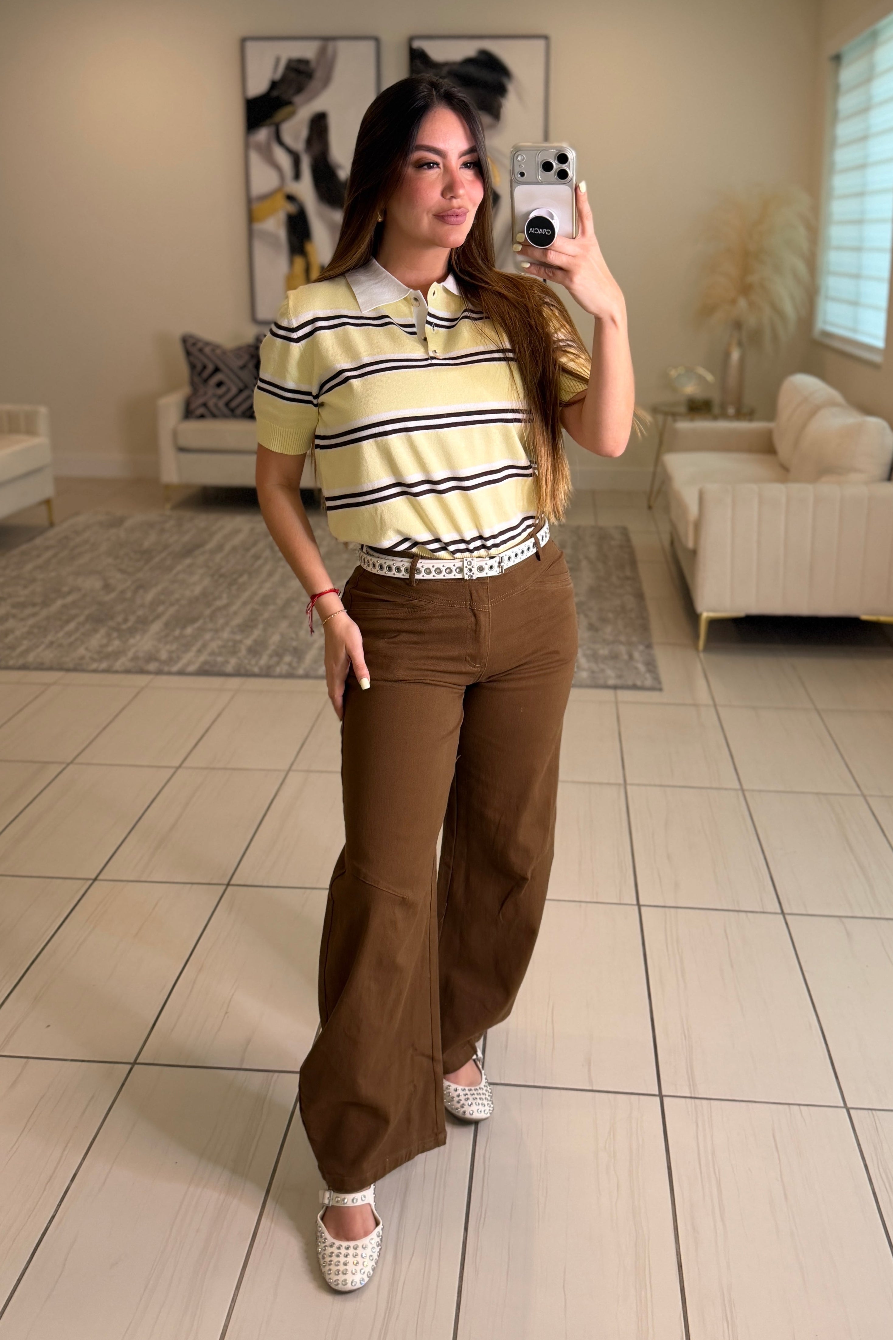 Savage Brown Barrel Pants