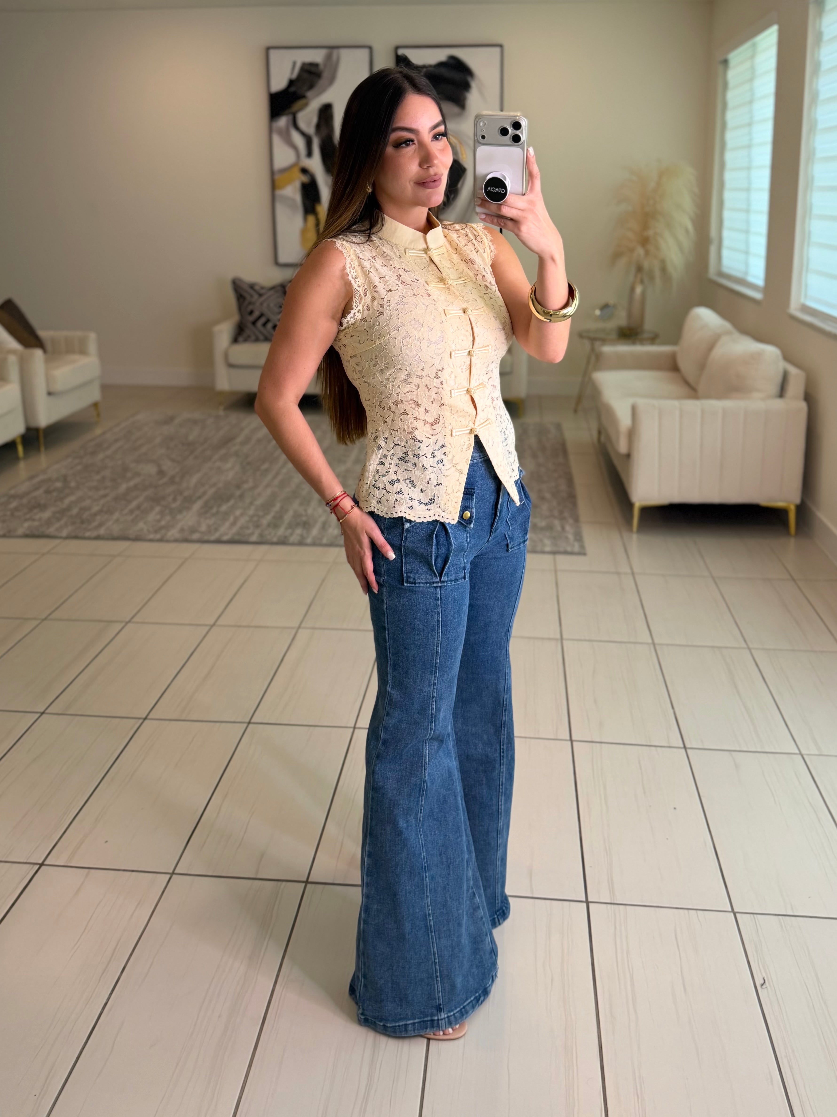 Diamond Empress Yellow Top