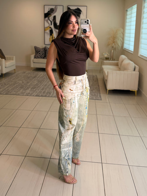 Charming Cool Print Pants