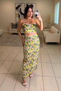 Amalfi Blossom Skirt Set