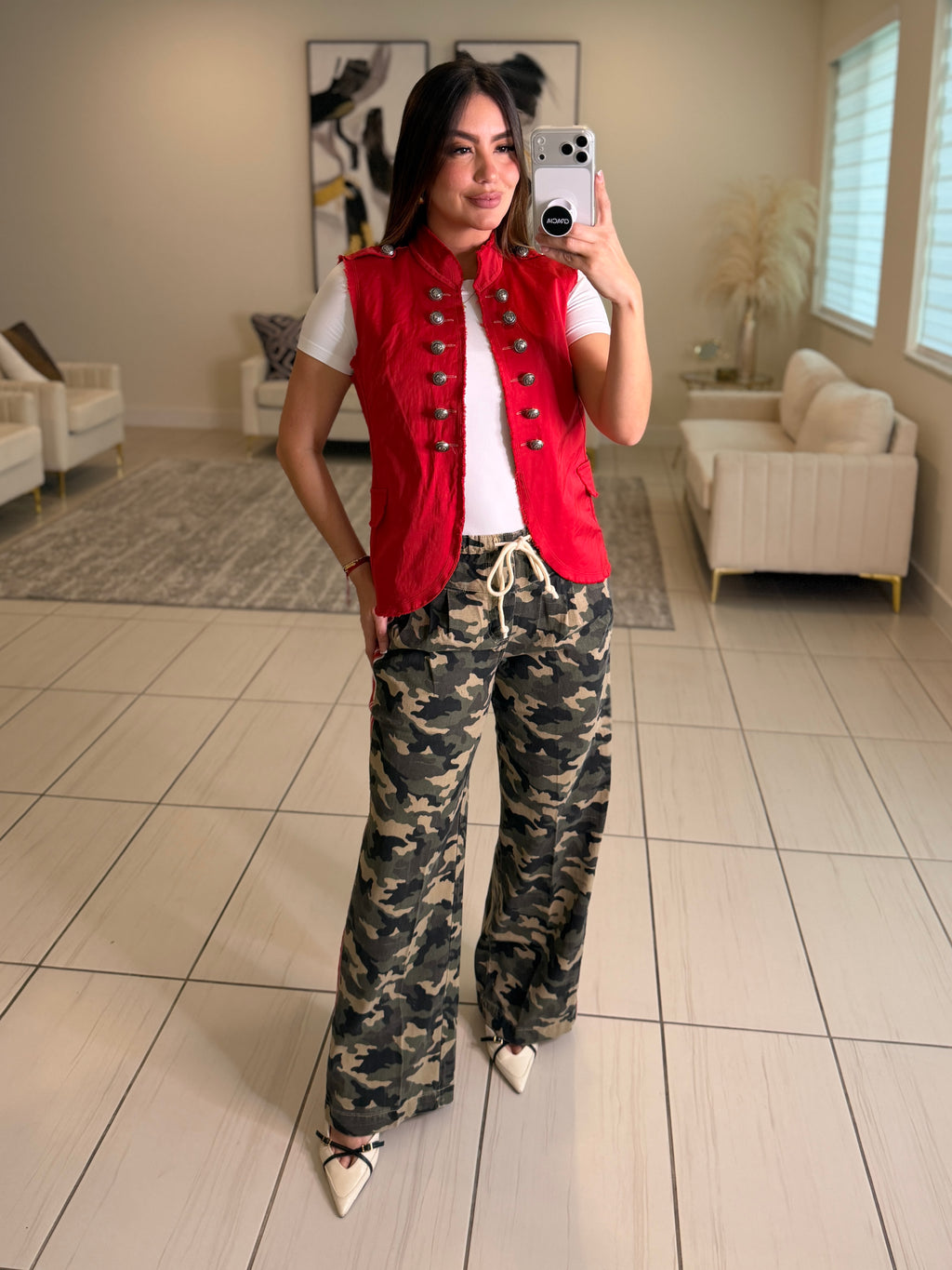 Napoleon Red Vest Jacket
