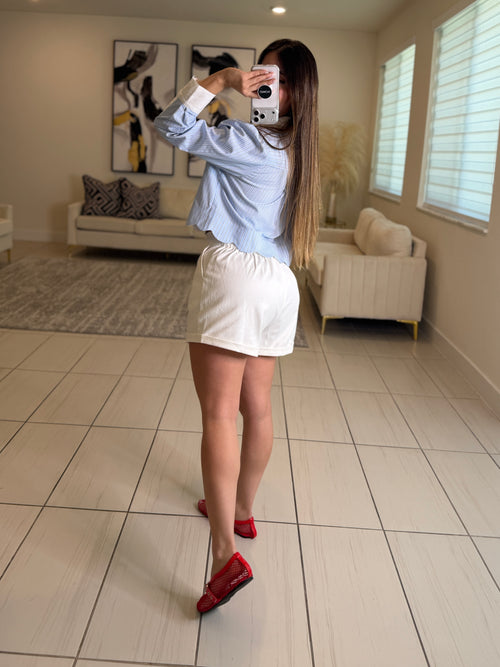 Sweet Edge White Short