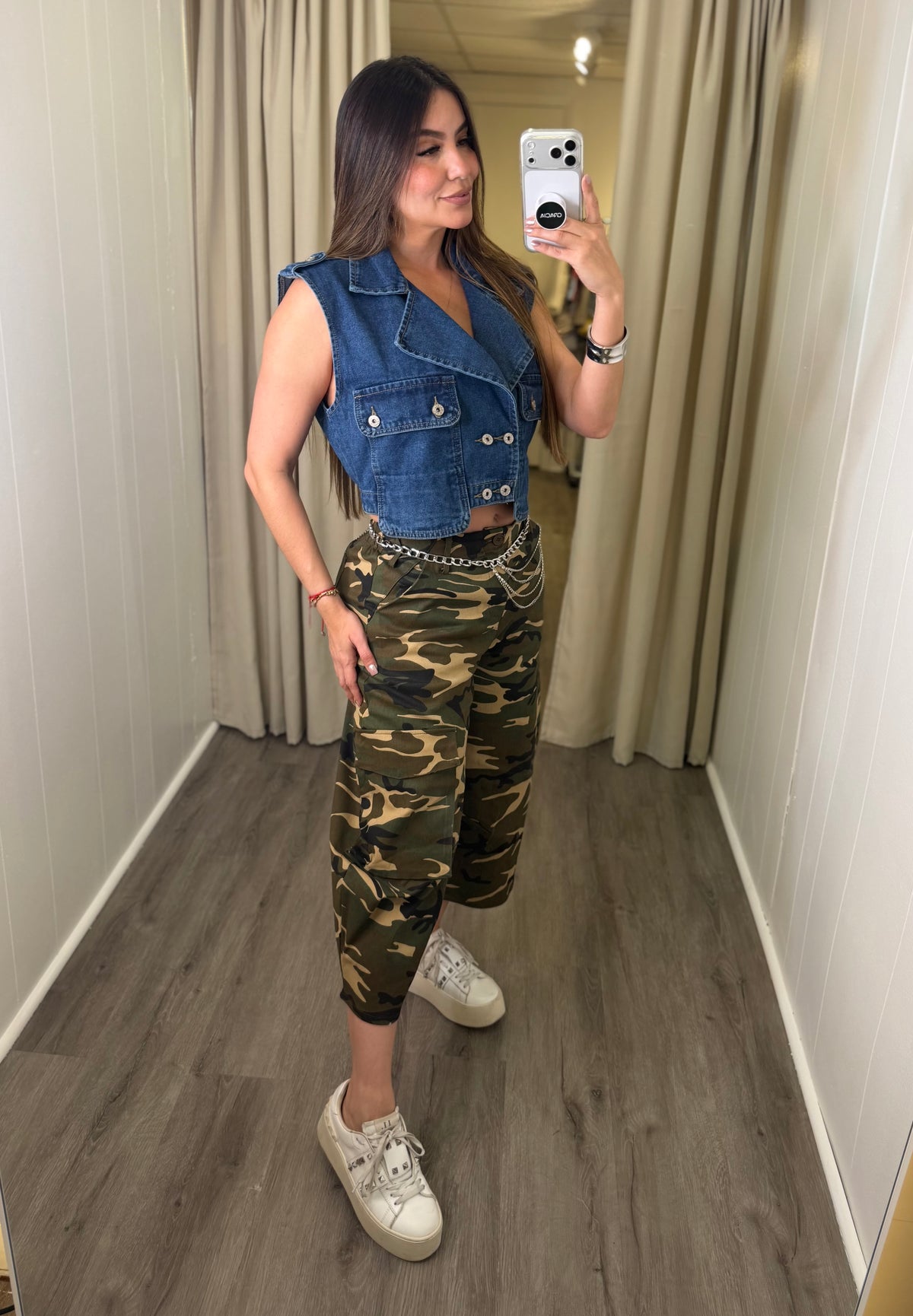 Urban Camo Cargo Bermuda