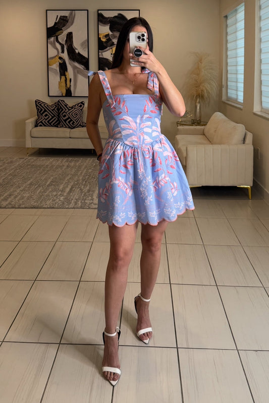 Chasing Daylight Lilac Mini Dress