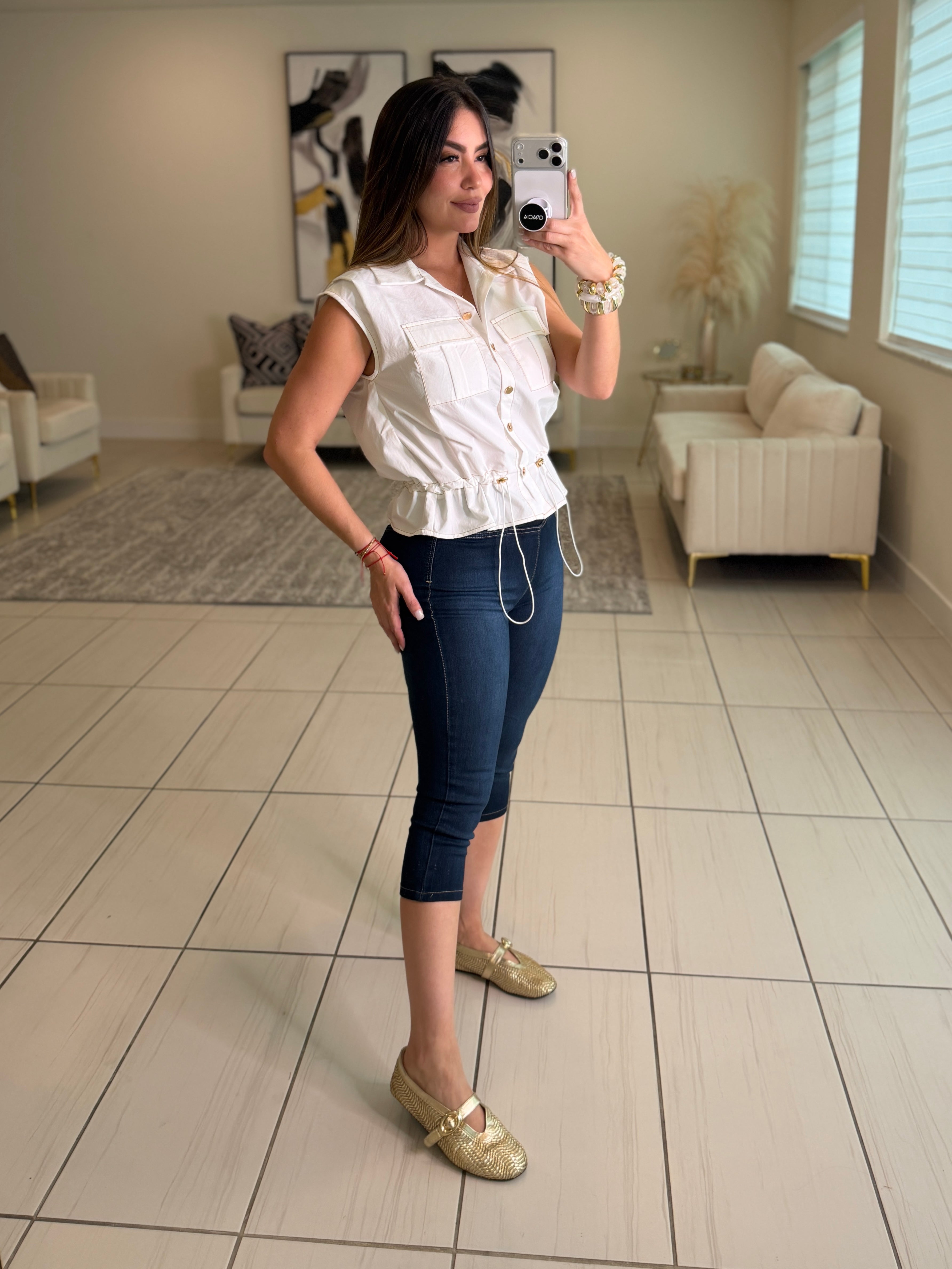 Sweet Encantation White Top
