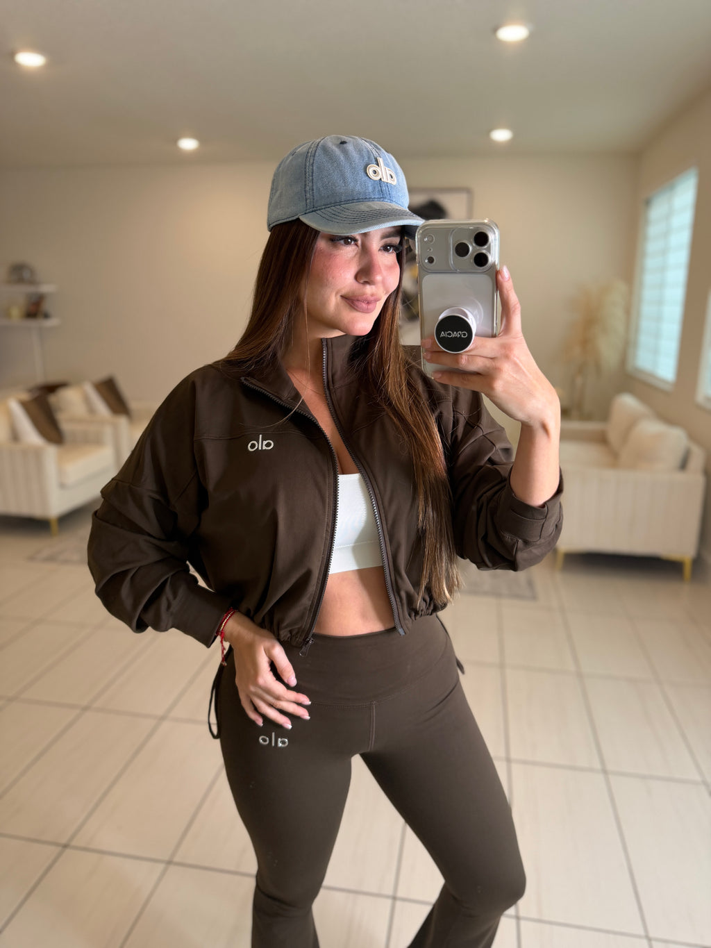 Softsculpt Halo Brown Pants Set