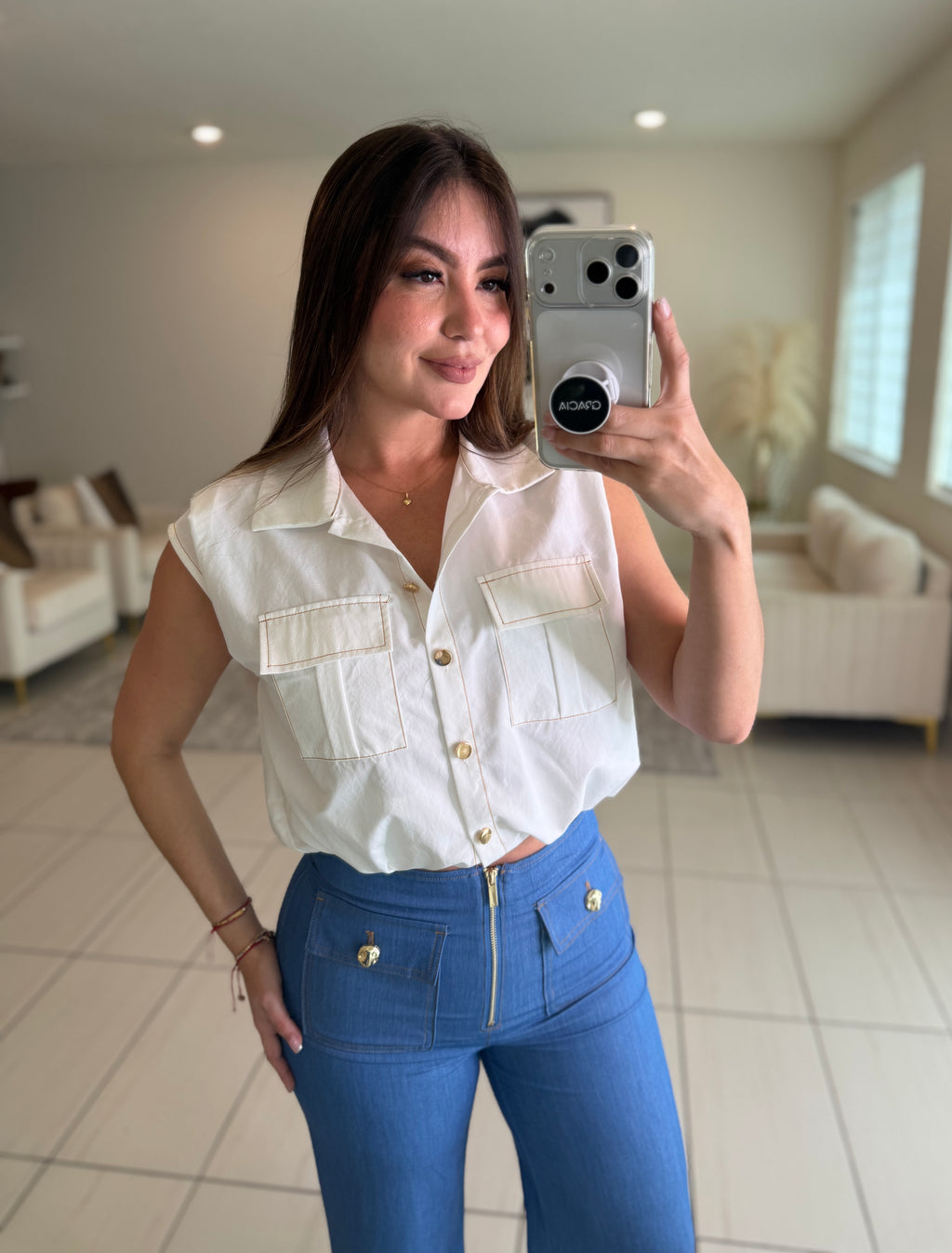 Sweet Encantation White Top