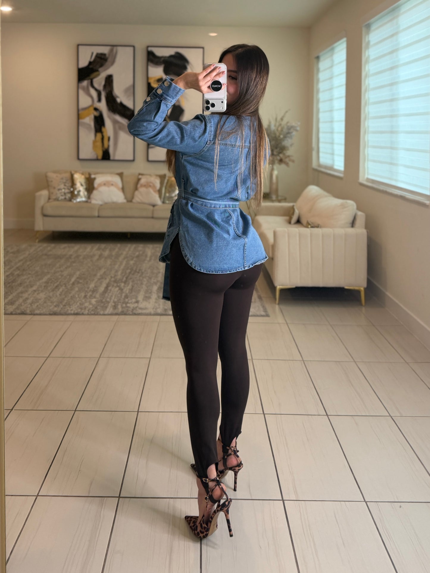 Power Sculpt Brown Leggings