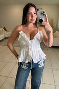 Serene Temptation White Top