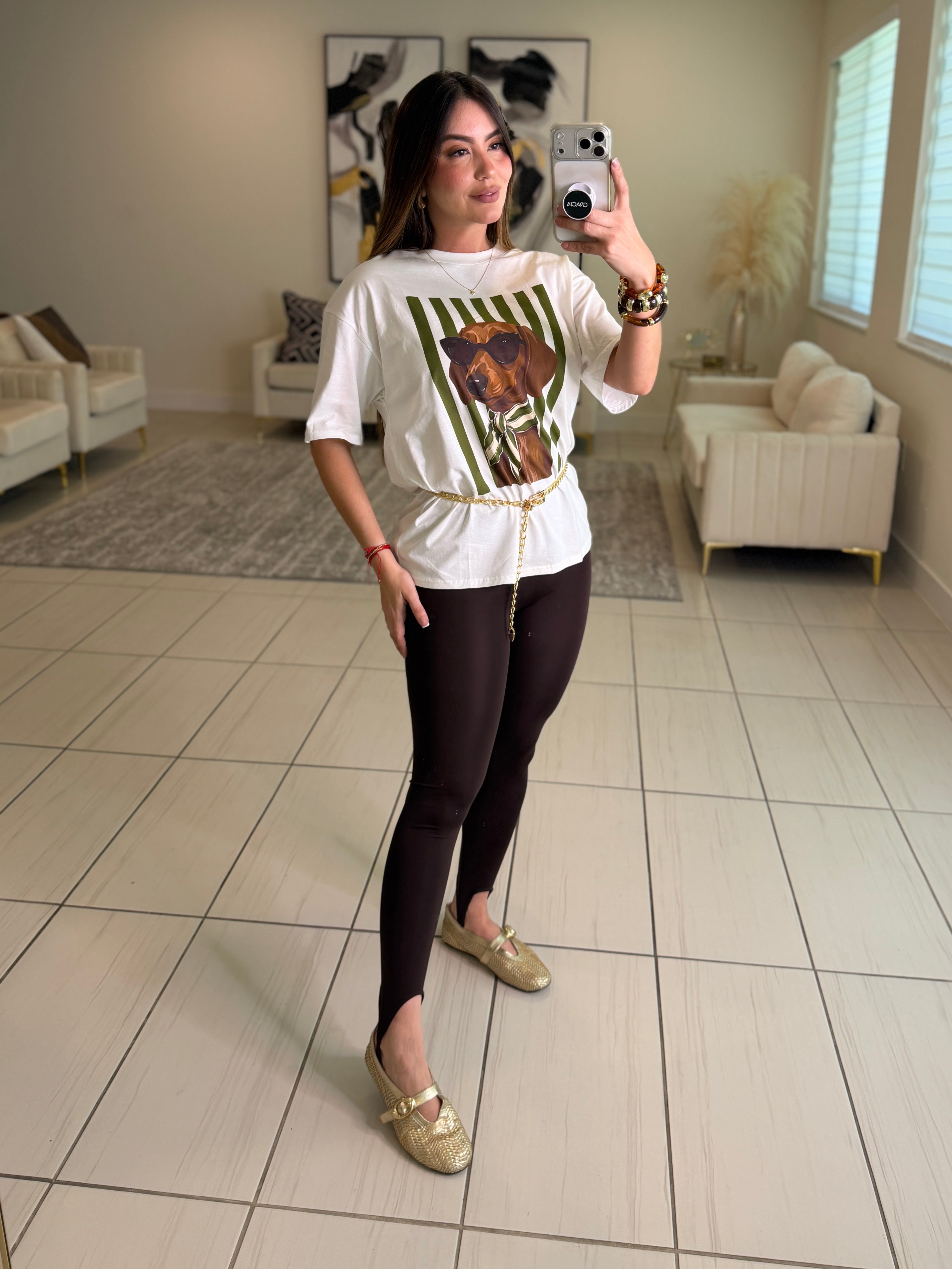 Power Sculpt Brown Leggings