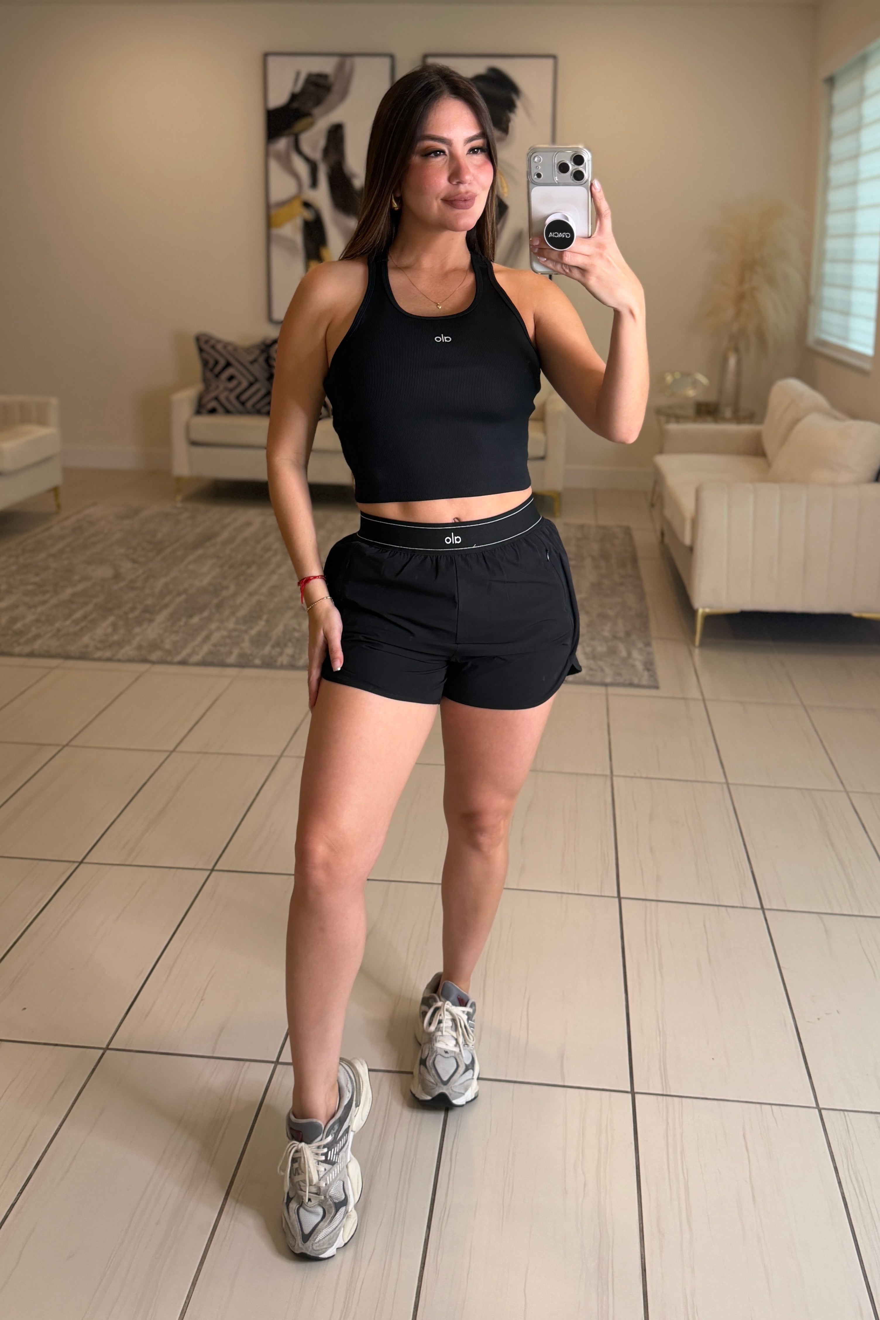 Match Point Black Short Set