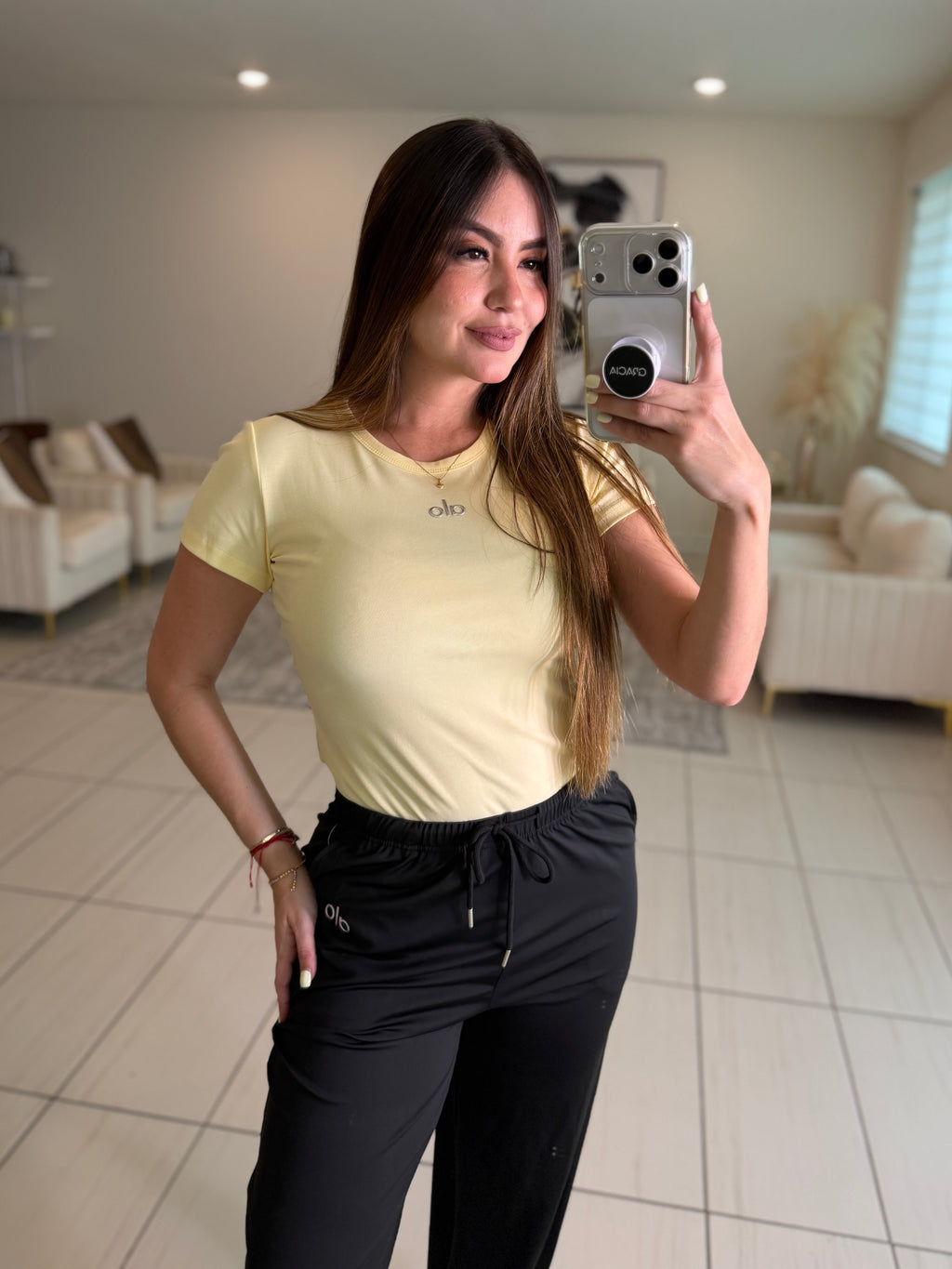 Sweet Halo Yellow Top