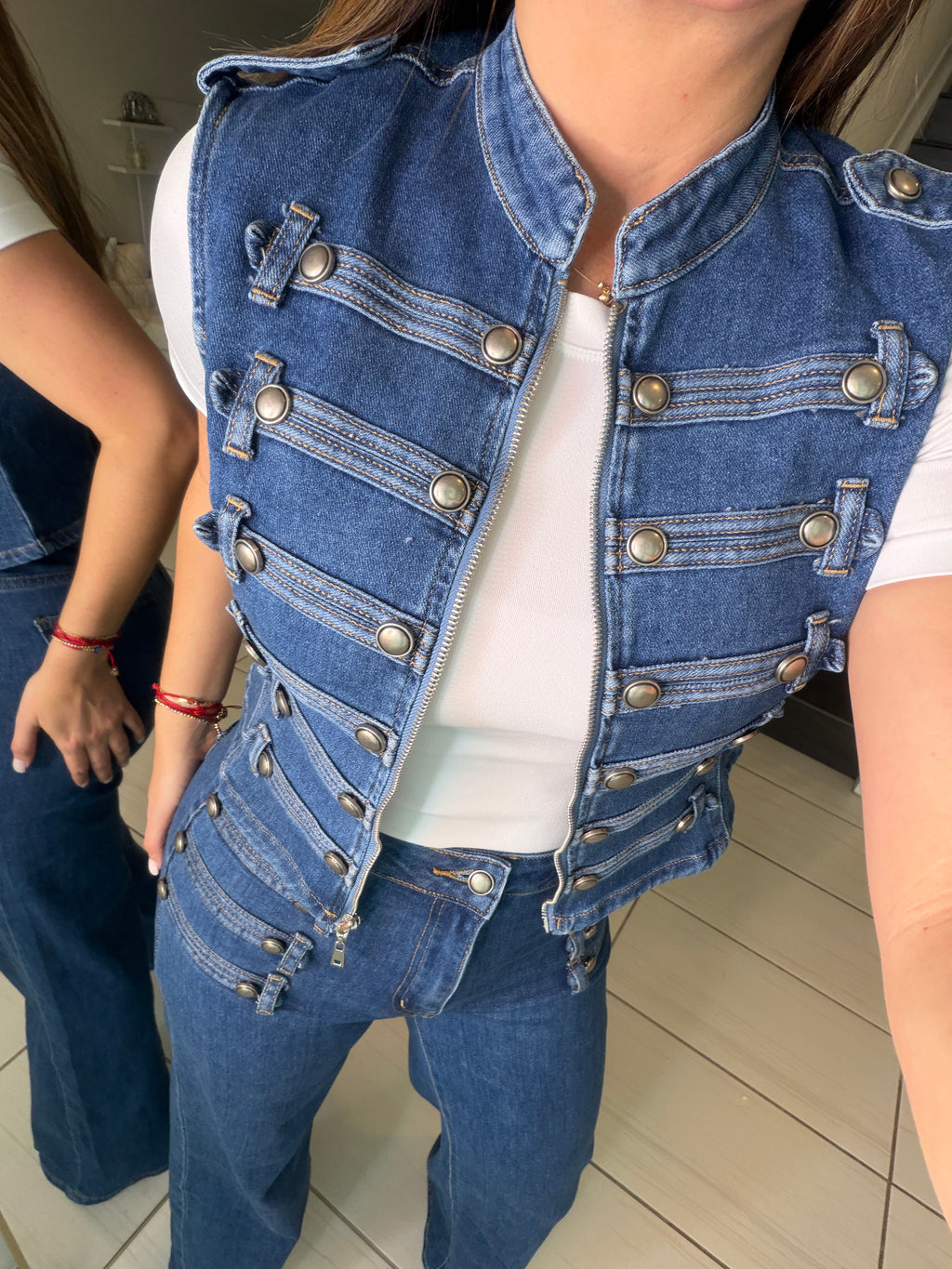 Iconic Napoleon Denim Pant Set