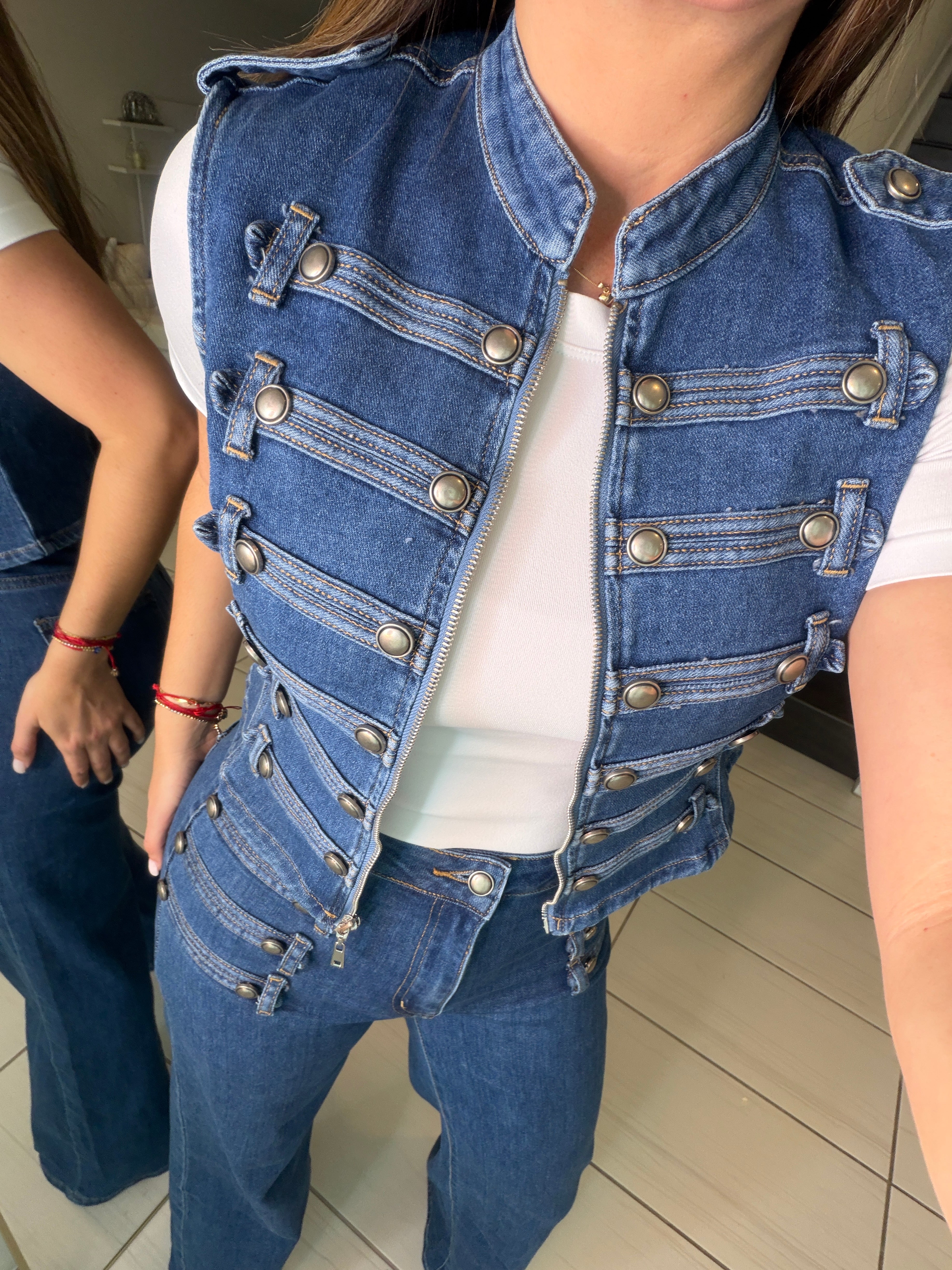 Iconic Napoleon Denim Pant Set