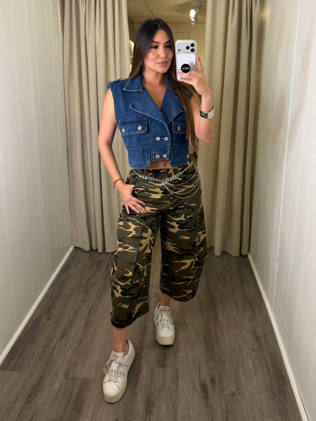 Urban Camo Cargo Bermuda