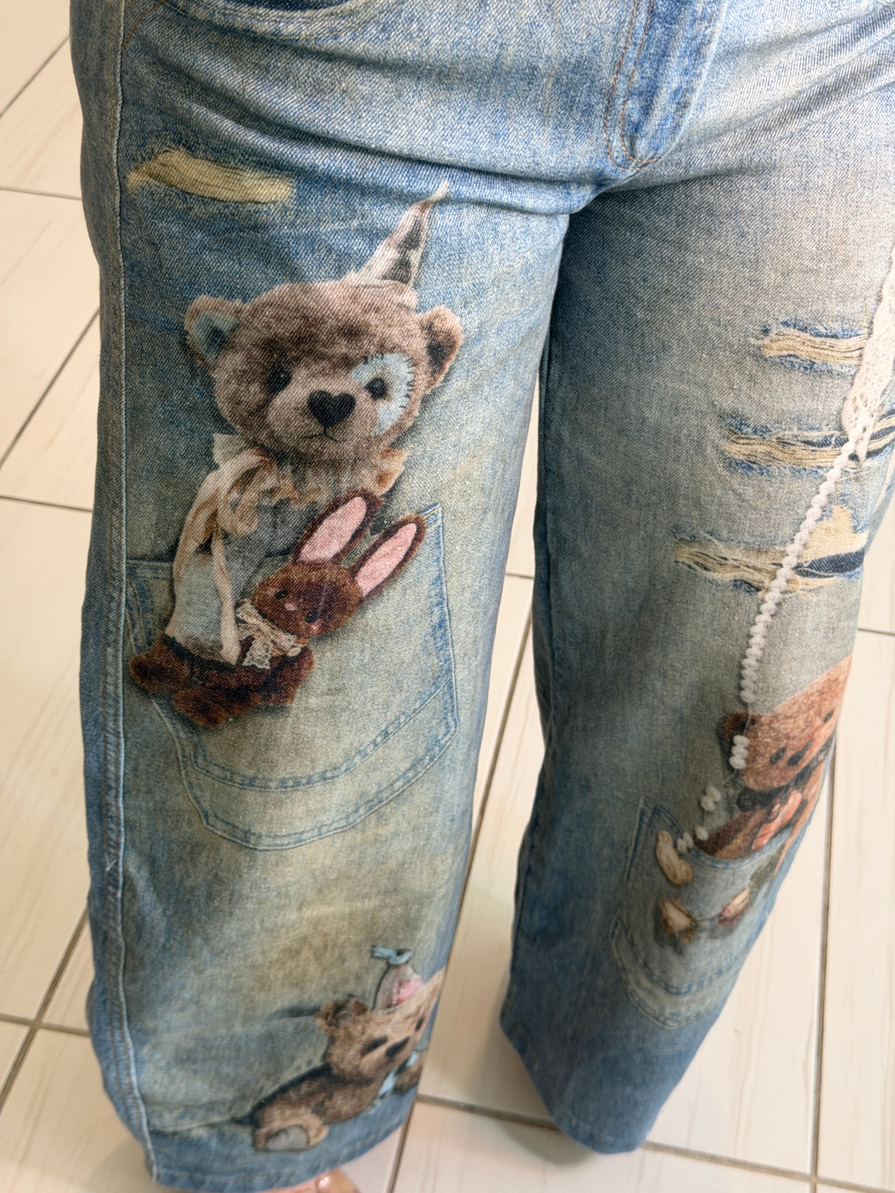 Bear Muse Barrel Pants
