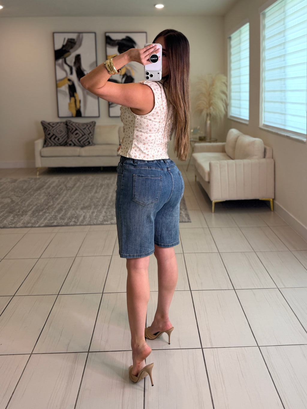 Bear Muse Denim Shorts