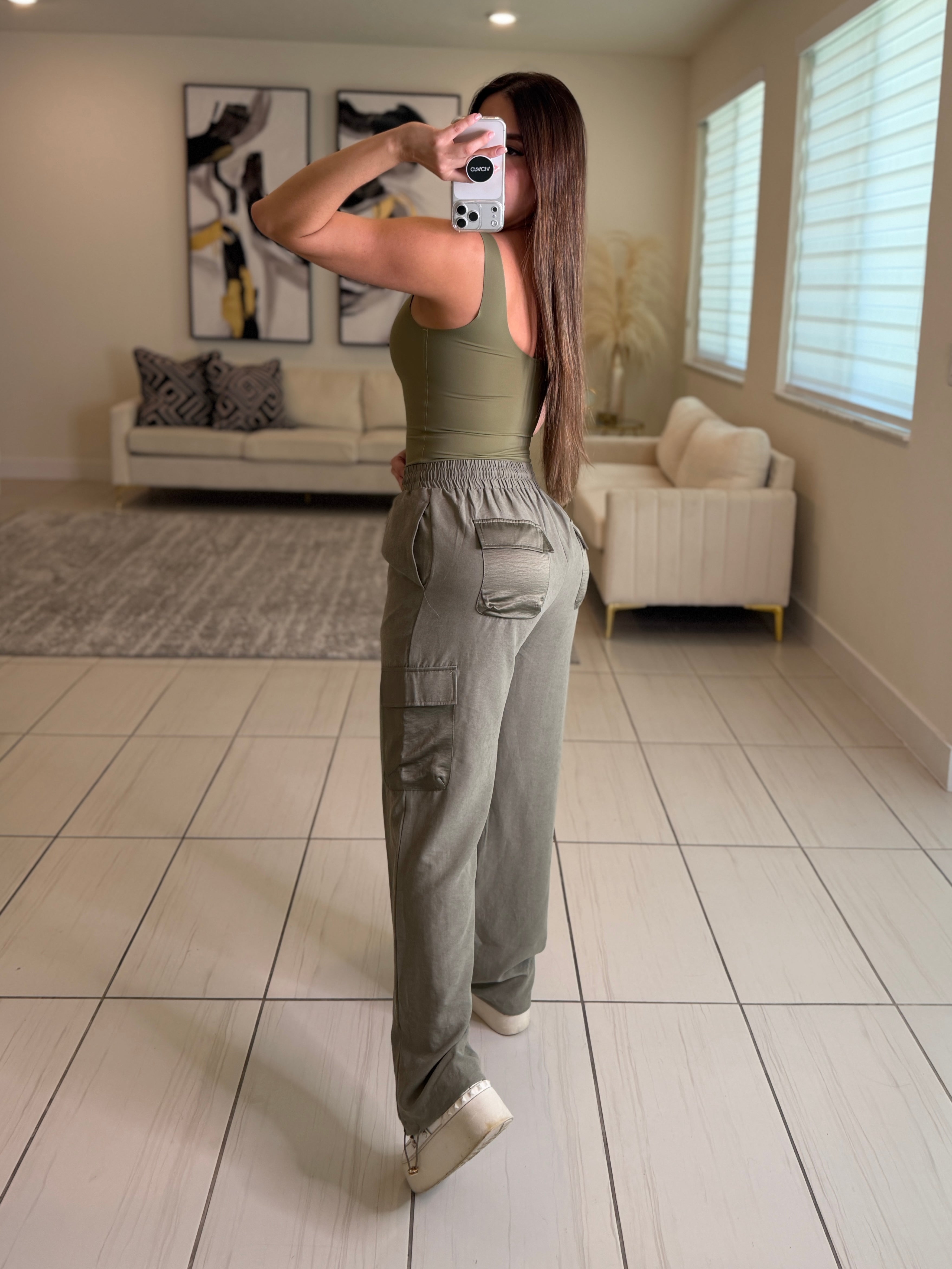 Luxe Seamless Green Bodysuit