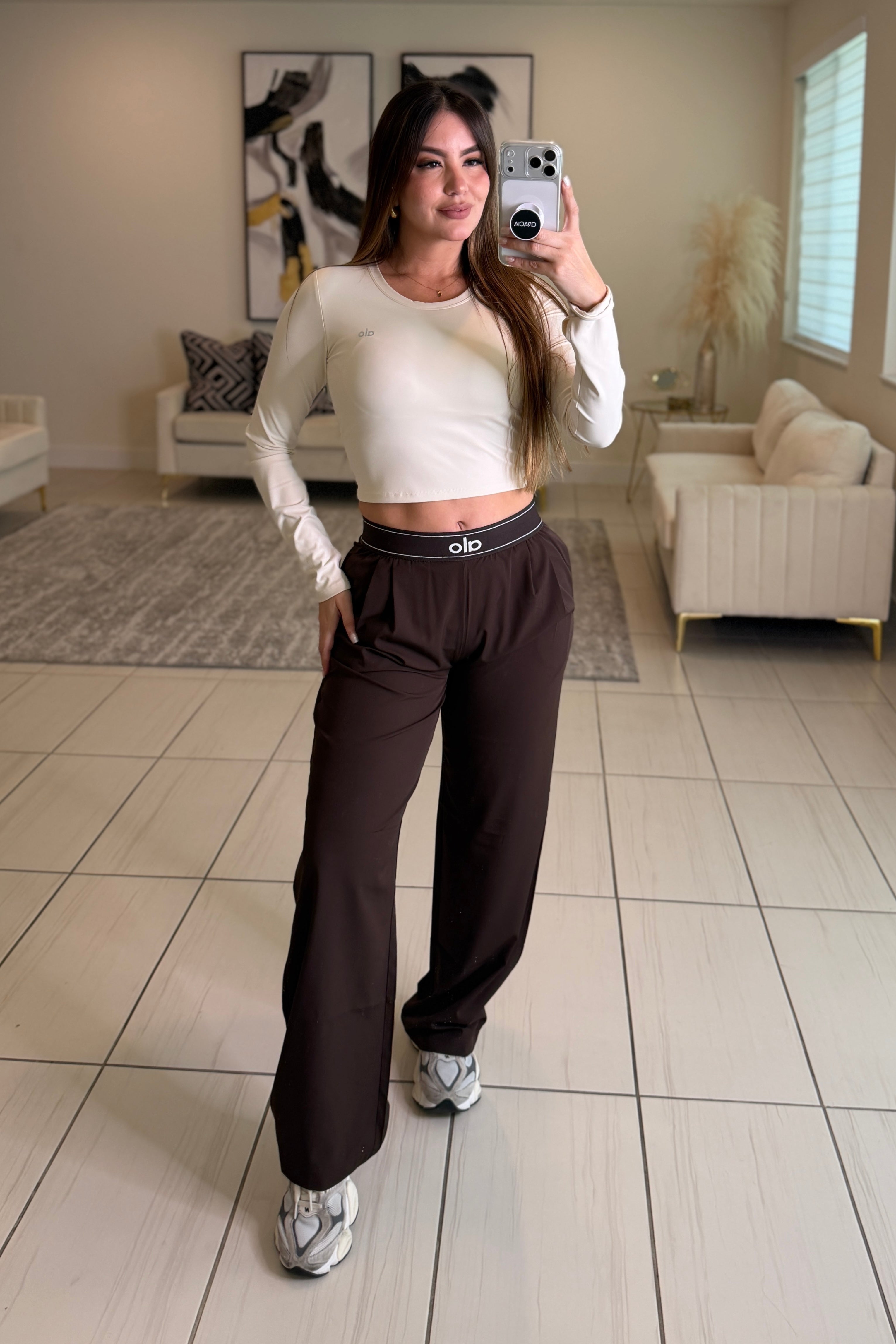 Suit Up Halo Brown Pants