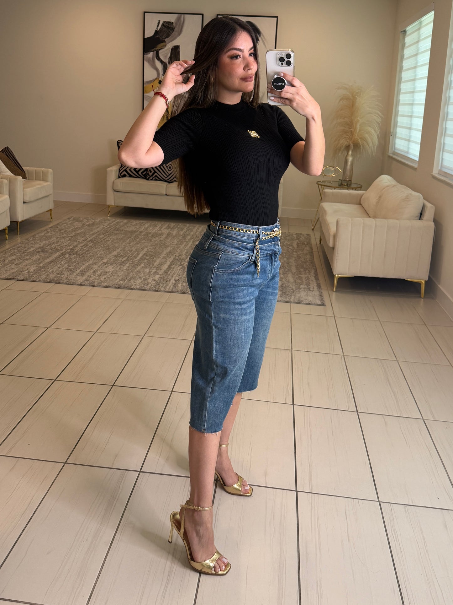 Edge Denim Short